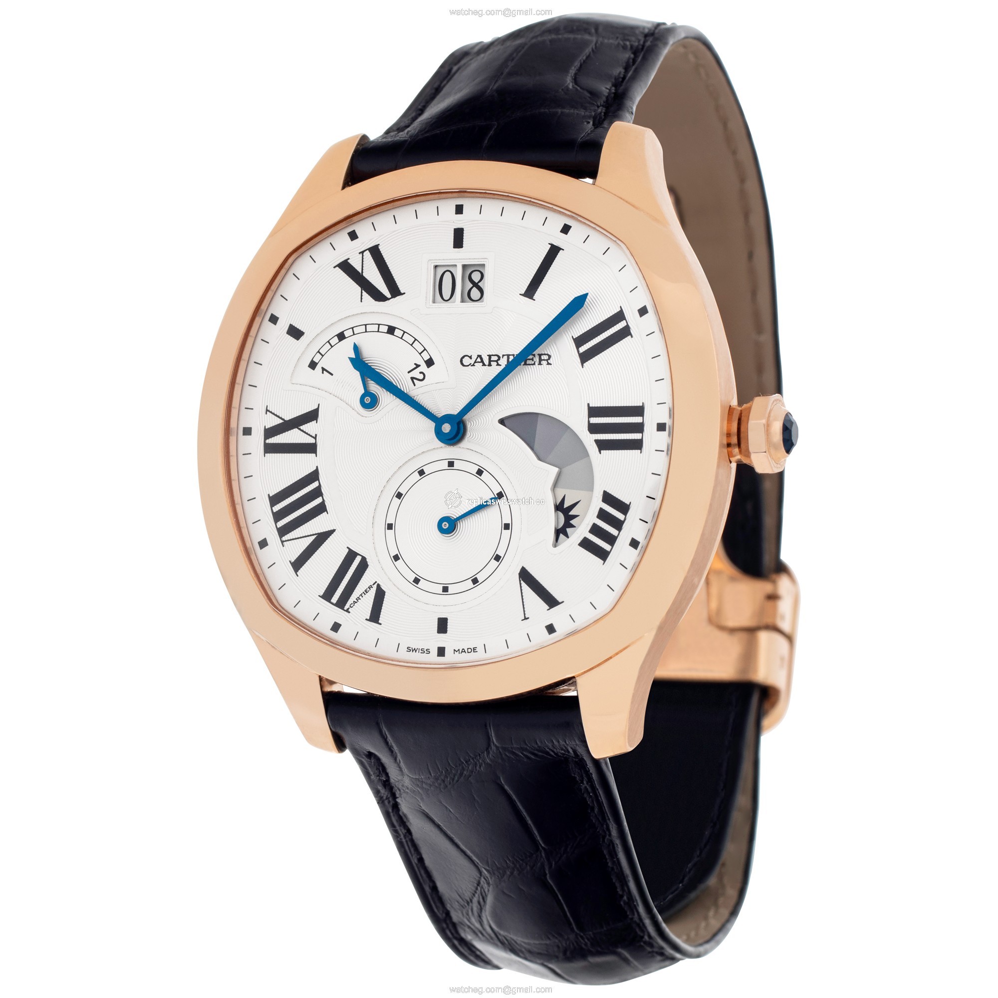Cartier wgnm0005 Drive Automatic Male 18k rose gold Replica