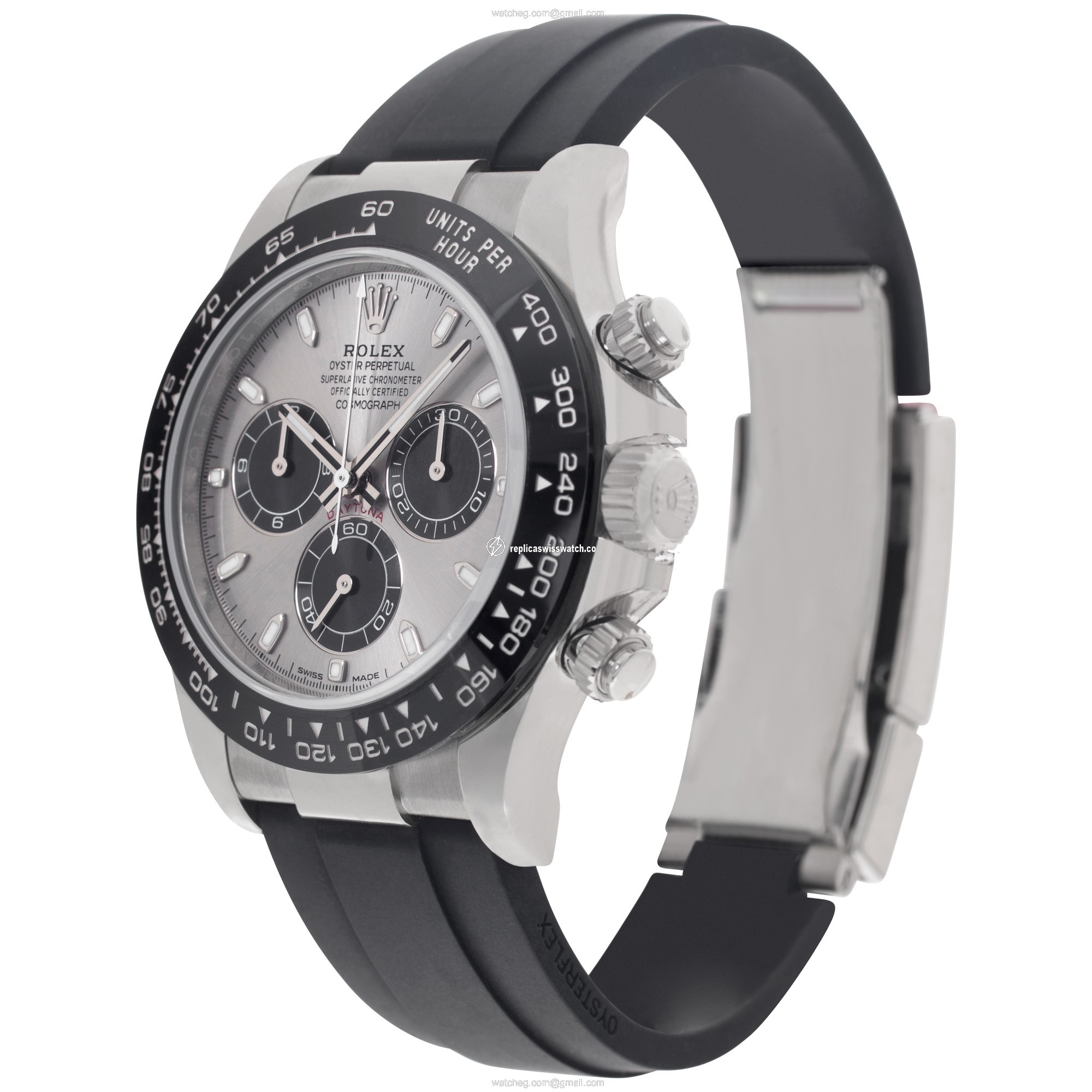 Rolex 116519 Daytona Automatic Male 18k White Gold Replica