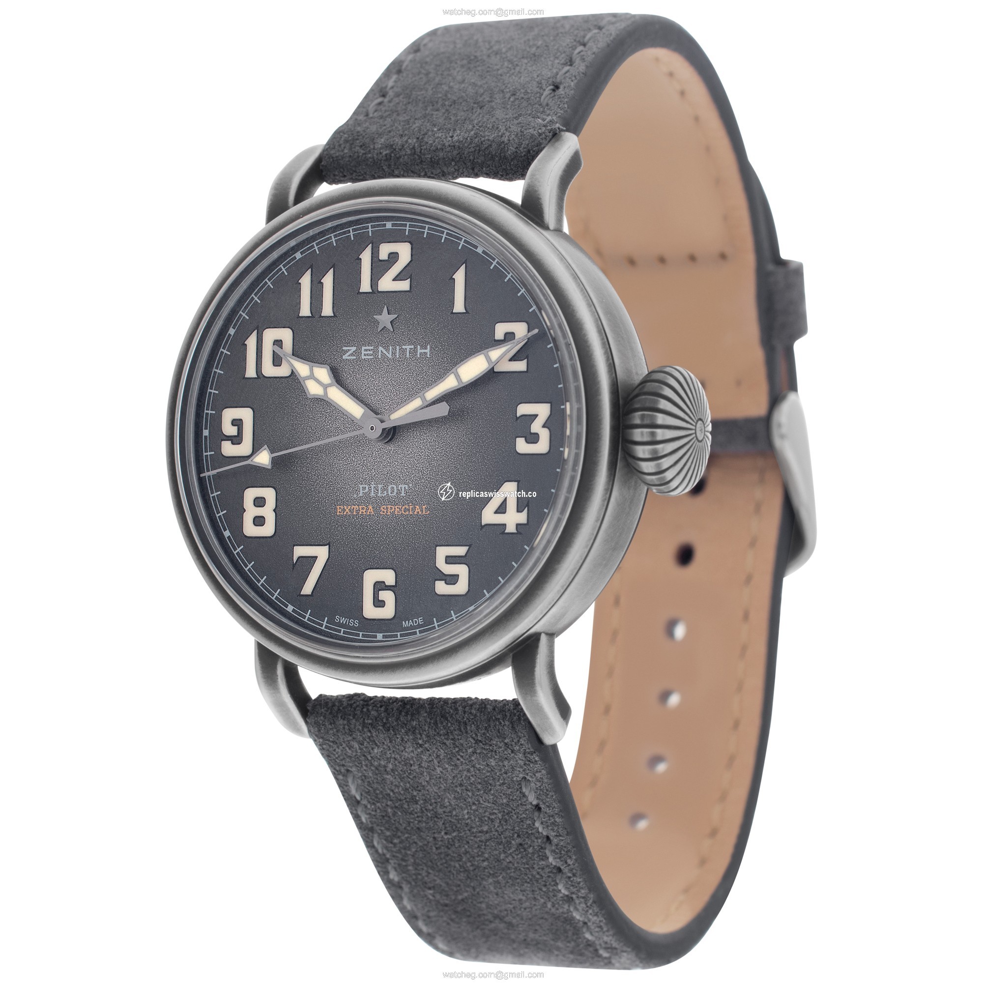Zenith 11 Pilot Automatic Male Stainless Steel Replica