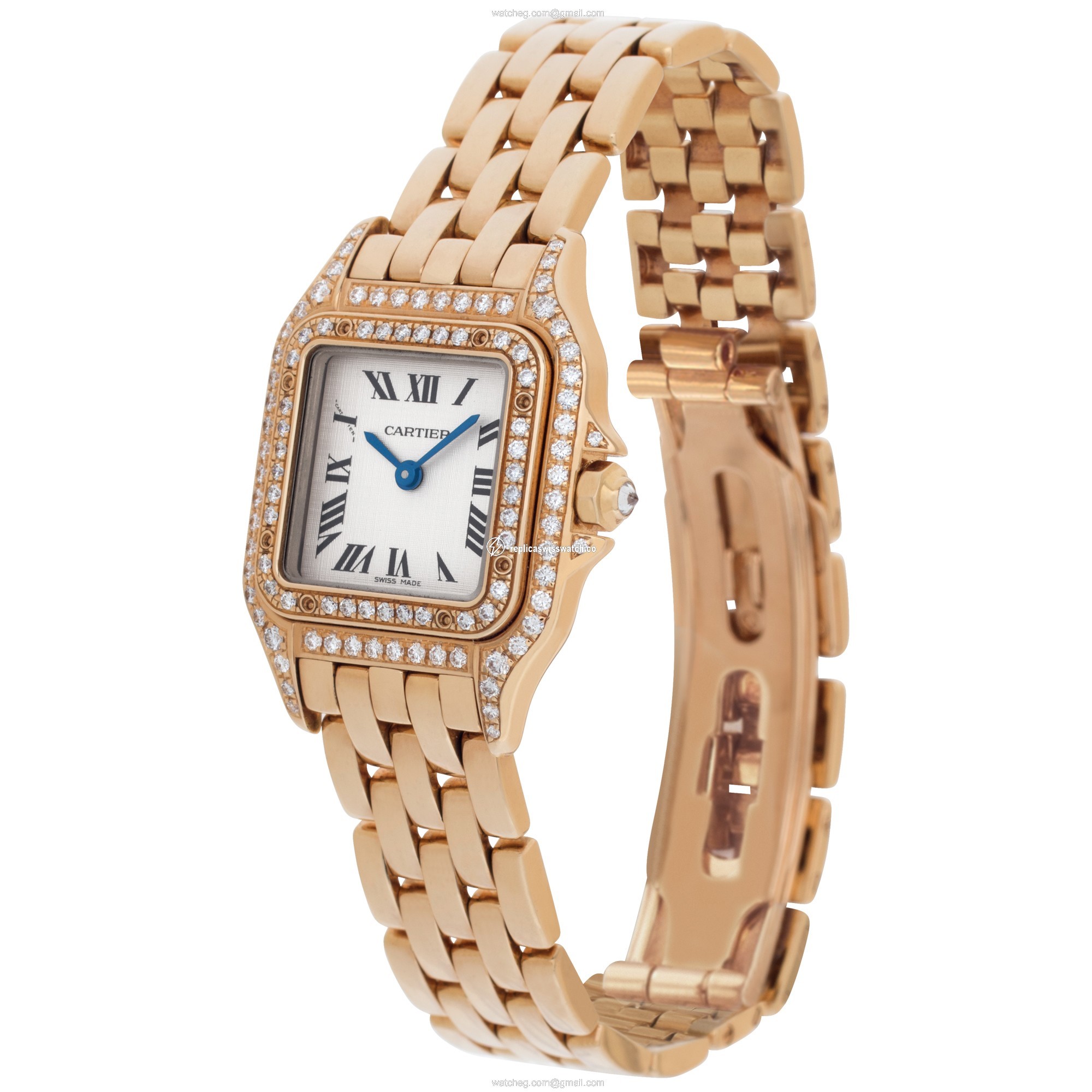 Cartier WF3072B9 Panthere Quartz Female 18k yellow gold Replica