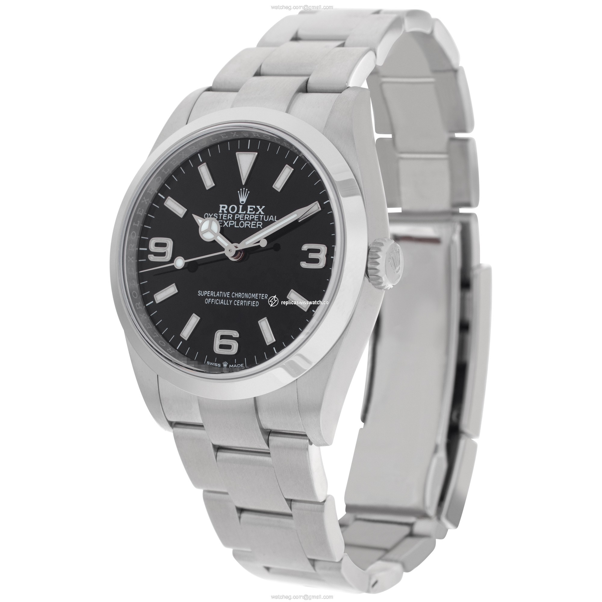 Rolex 124270 Explorer Automatic Male Stainless Steel Replica