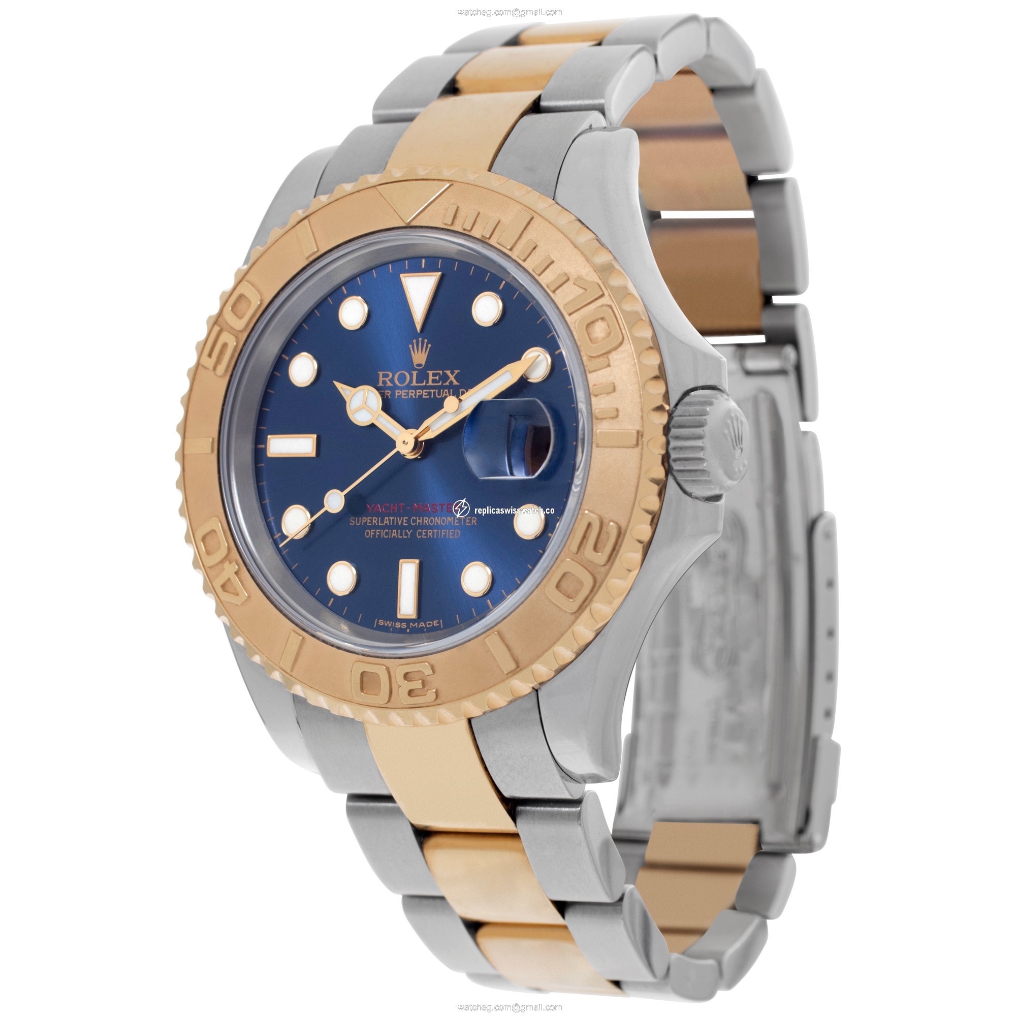 Rolex 16623 Yacht-Master Automatic Male 18k gold & Stainless Steel Replica