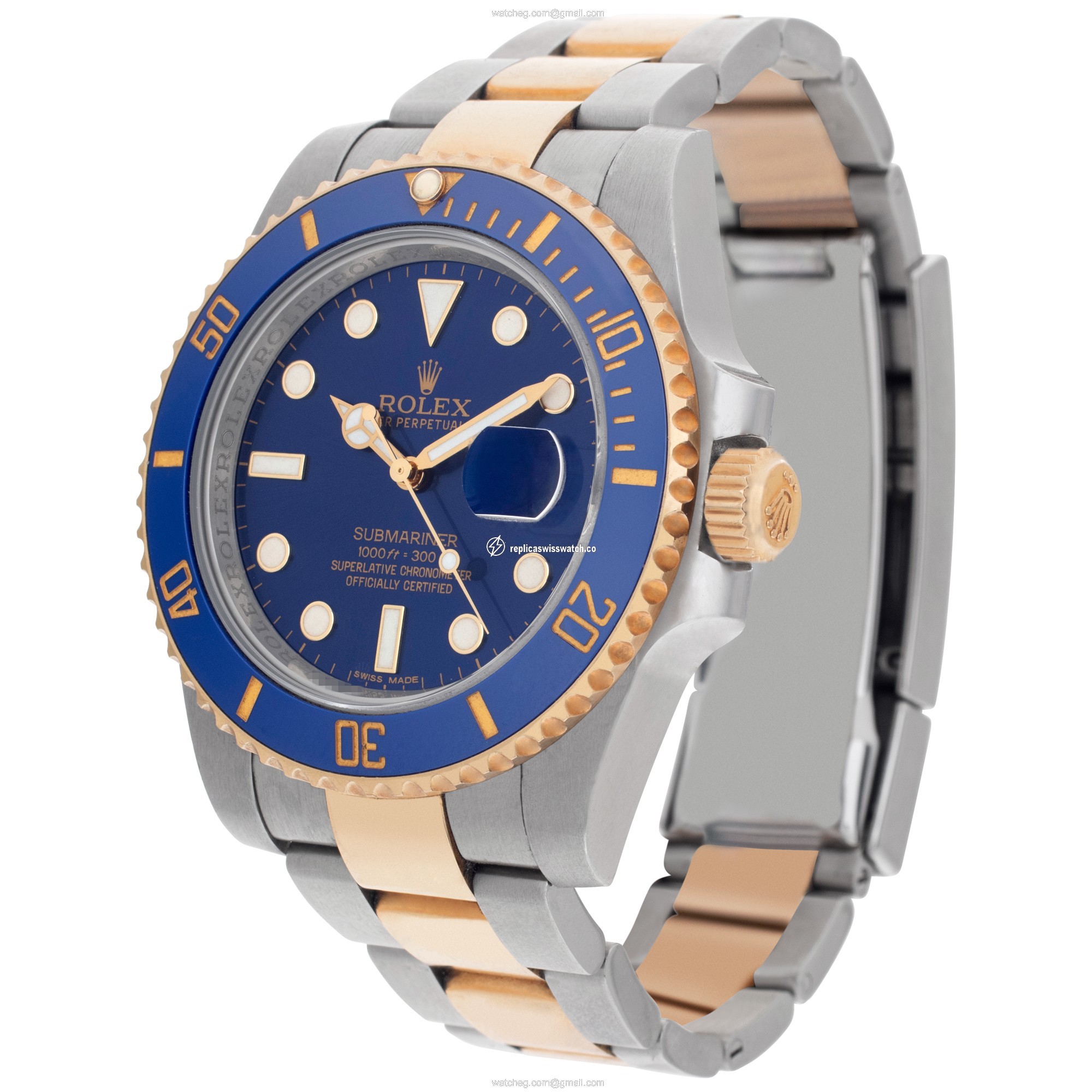 Rolex 116613 Submariner Automatic Male 18k gold & Stainless Steel Replica