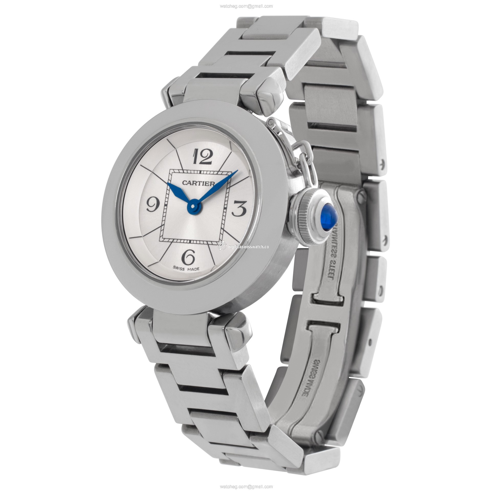 Cartier W3140007 miss pasha Quartz Female Stainless Steel Replica