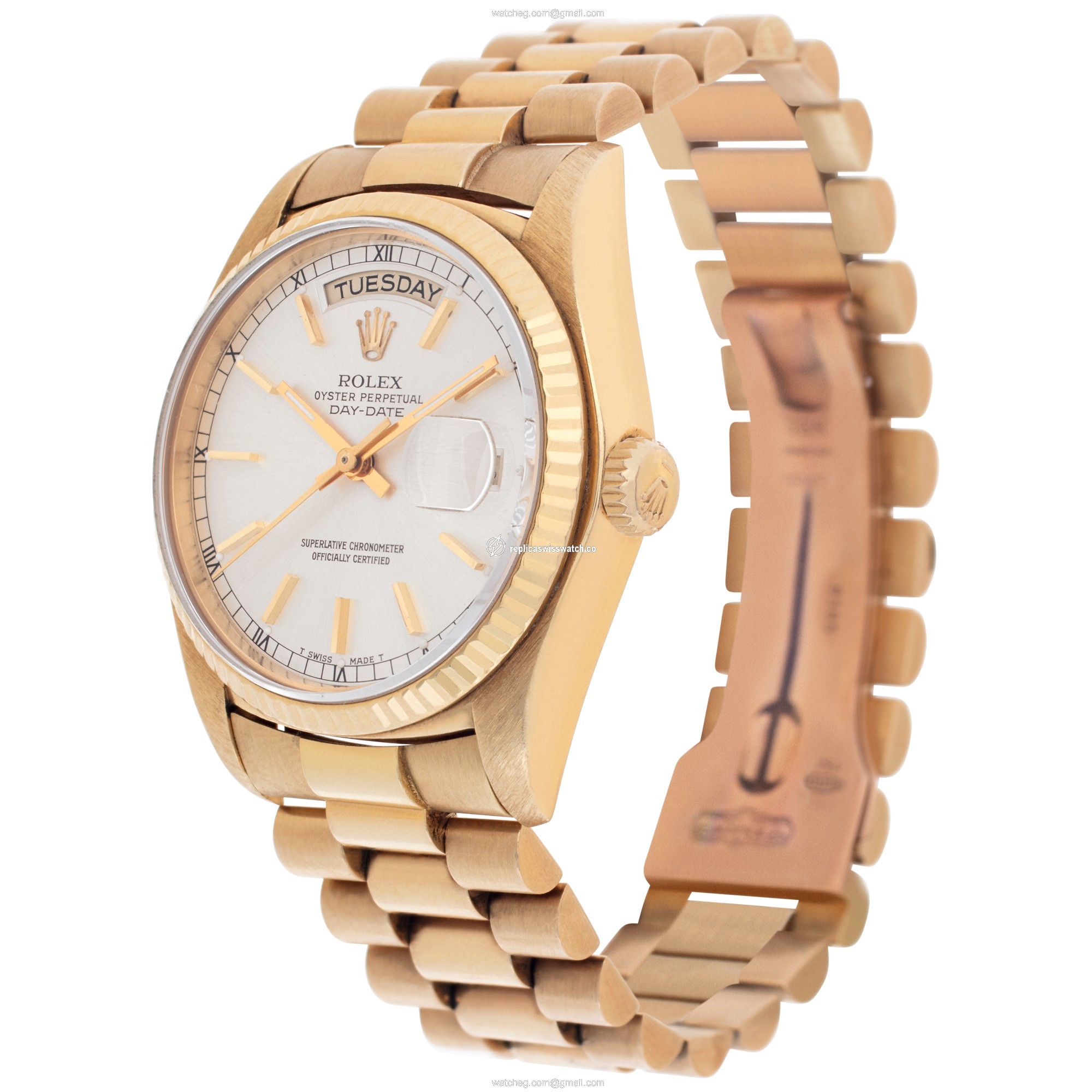 Rolex 18038 Day-Date Automatic Unisex 18k yellow gold Watches Rolex 18038 Day-Date Automatic Unisex 18k yellow gold Watches