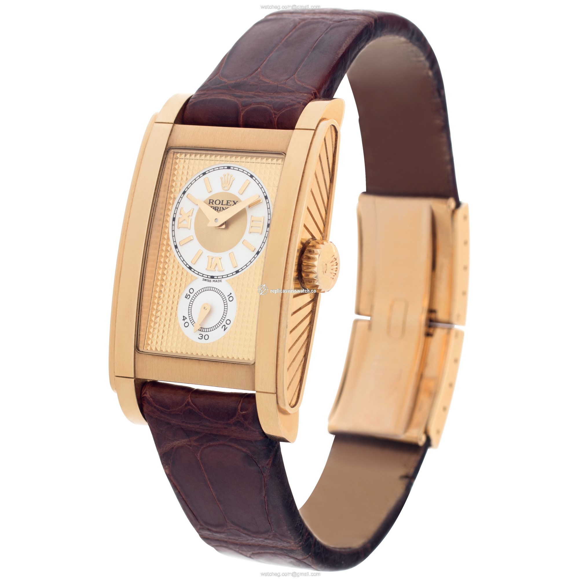 Rolex 5400/8 Cellini Manual Unisex 18k yellow gold Replica