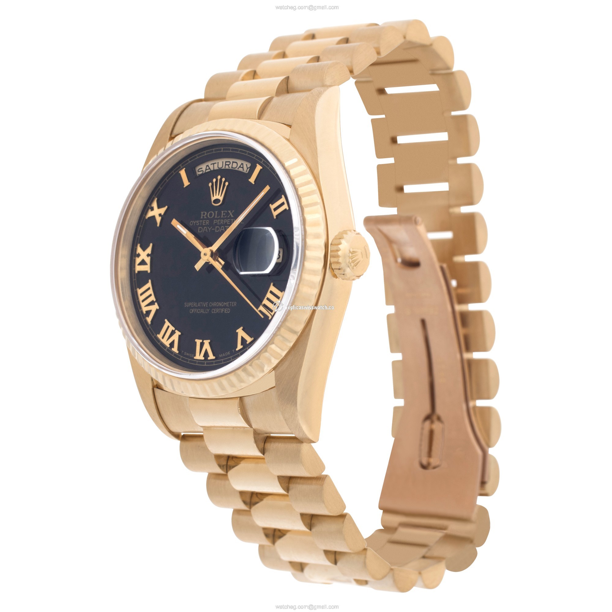 Rolex 18238 Day-Date Automatic Male 18k Yellow Gold Replica