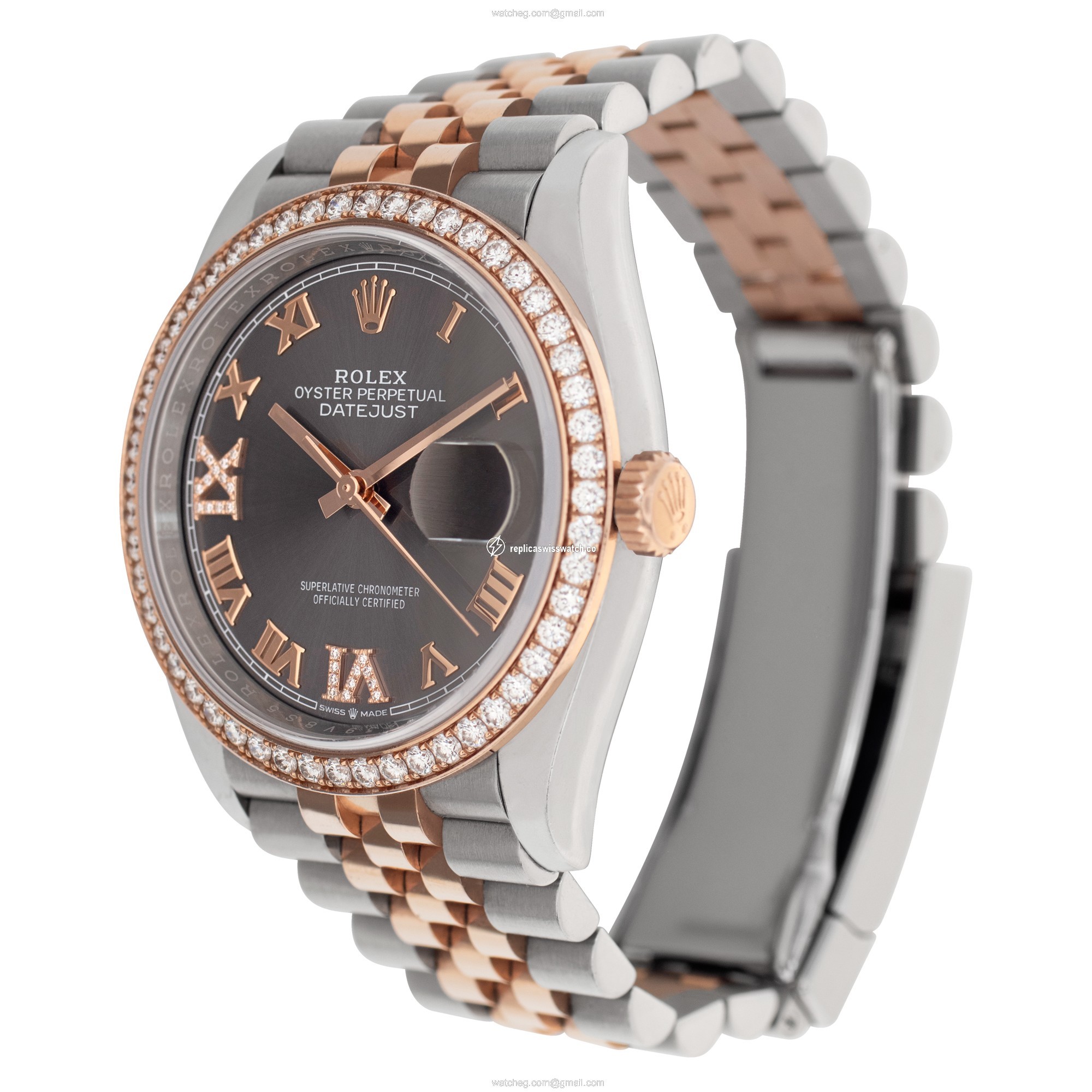 Rolex 126281RBR Datejust Automatic Female Stainless Steel Replica