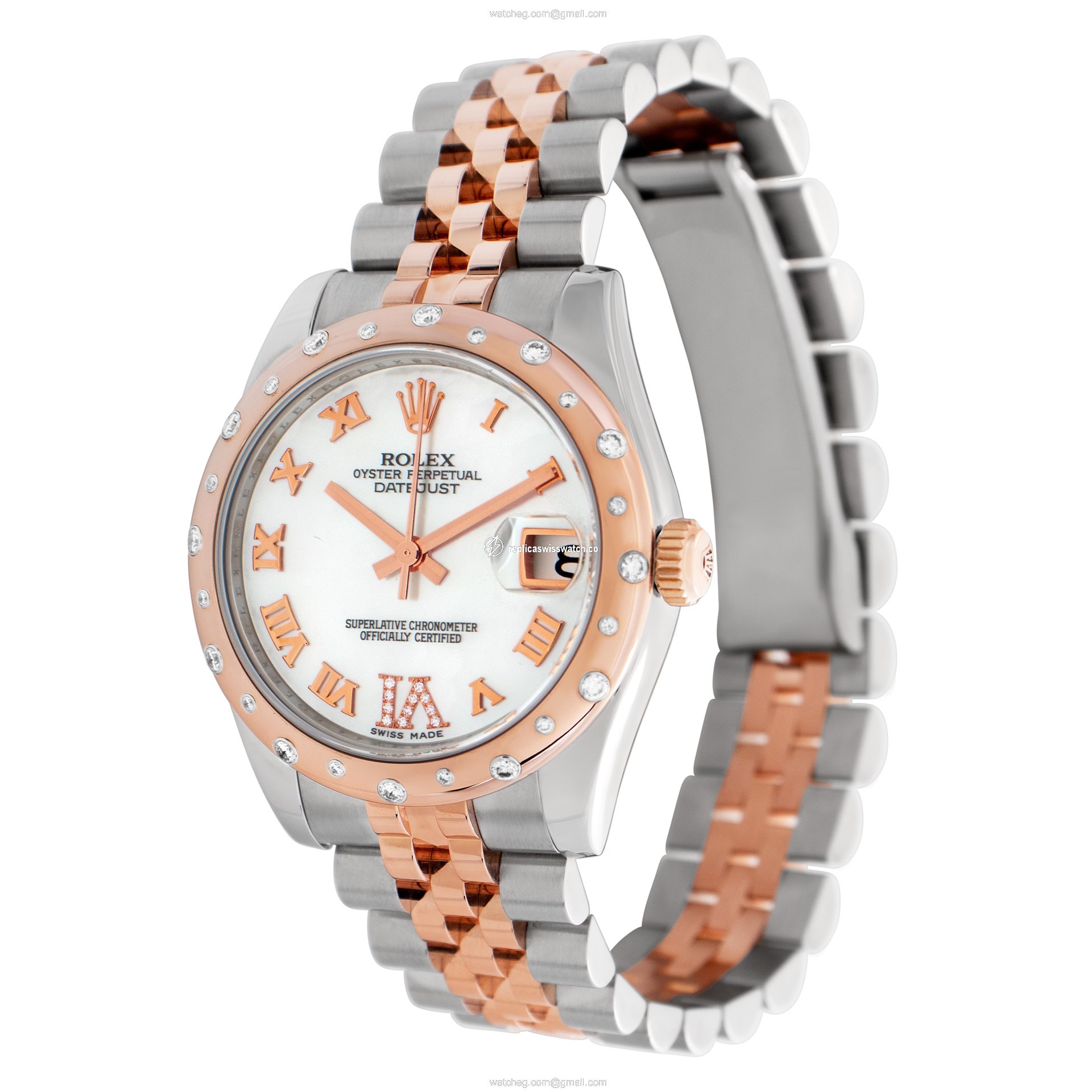 Rolex 178341 Datejust Automatic Female 18k rose gold & stainless steel Watches Rolex 178341 Datejust Automatic Female 18k rose gold & stainless steel Watches
