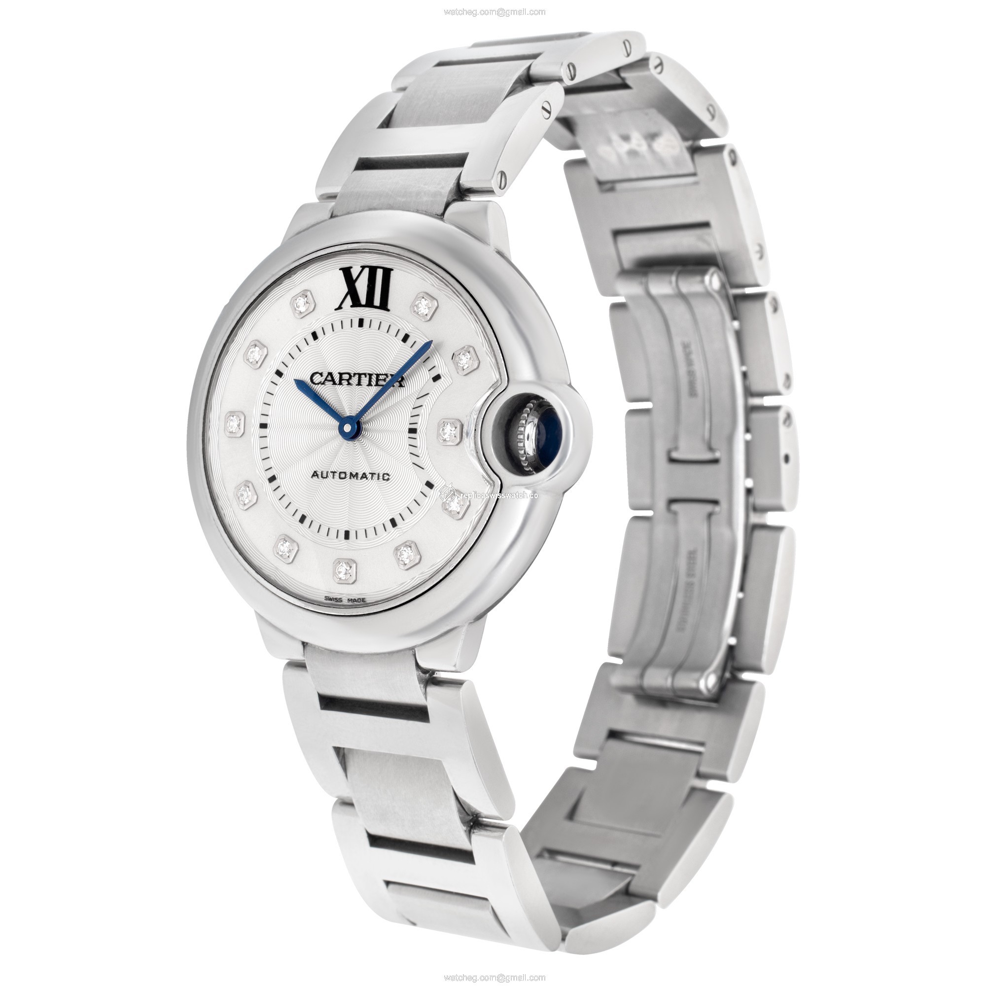Cartier WE902075 Ballon Bleu Automatic Female Stainless Steel Replica