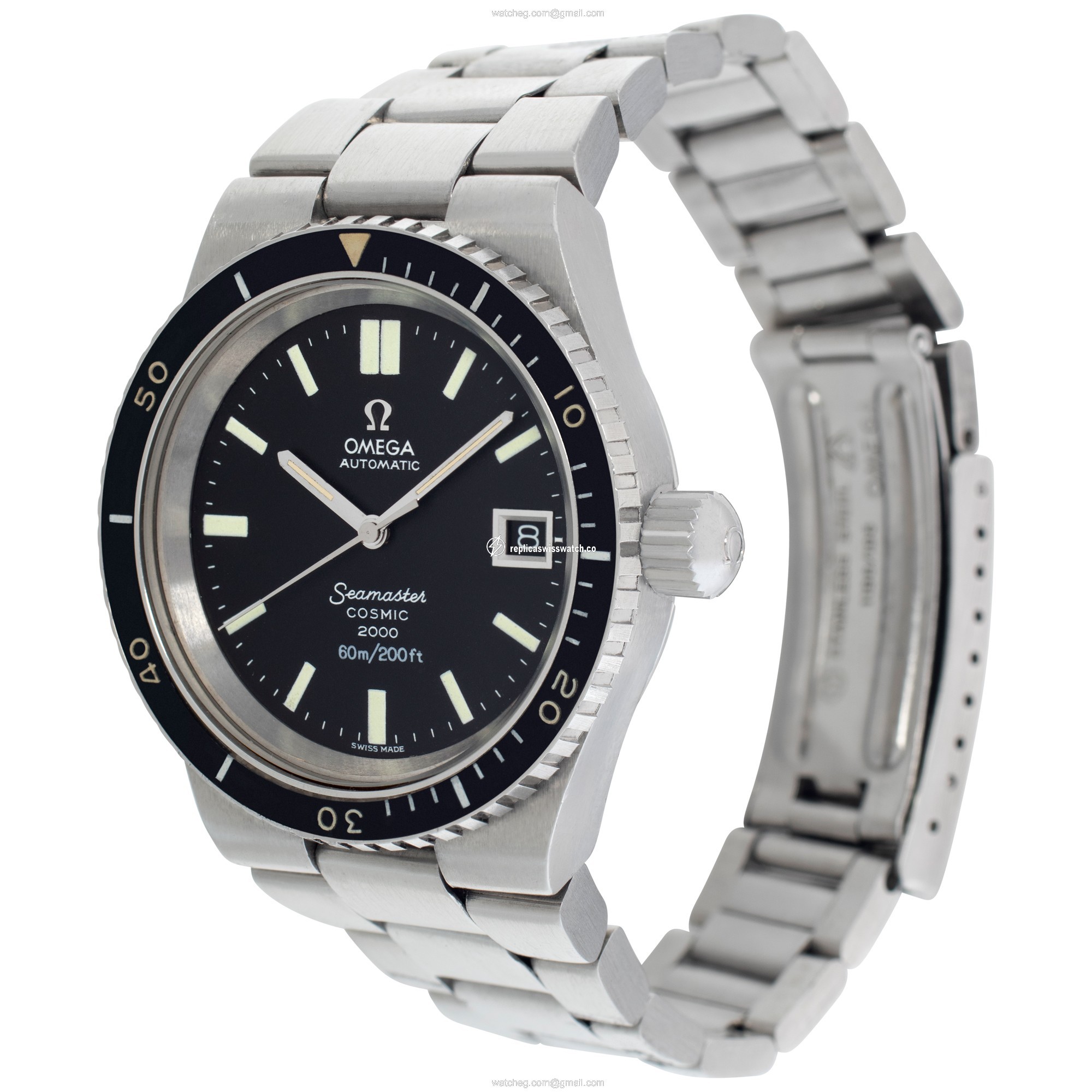 Omega 166137 Seamaster Automatic Male Stainless Steel Watches Omega 166137 Seamaster Automatic Male Stainless Steel Watches