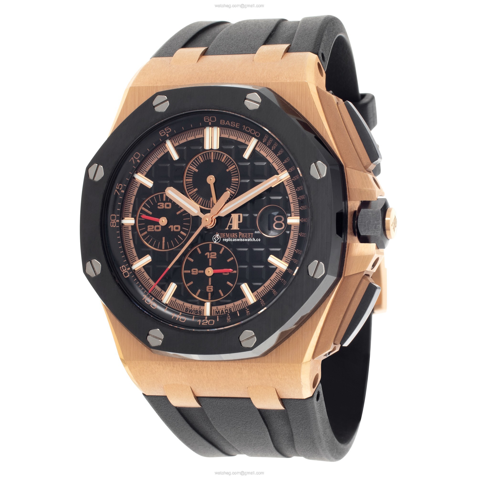 Audemars Piguet 26401RO.OO.A002CA.02 Royal Oak Offshore Automatic Male 18k rose gold Watches Audemars Piguet 26401RO.OO.A002CA.02 Royal Oak Offshore Automatic Male 18k rose gold Watches