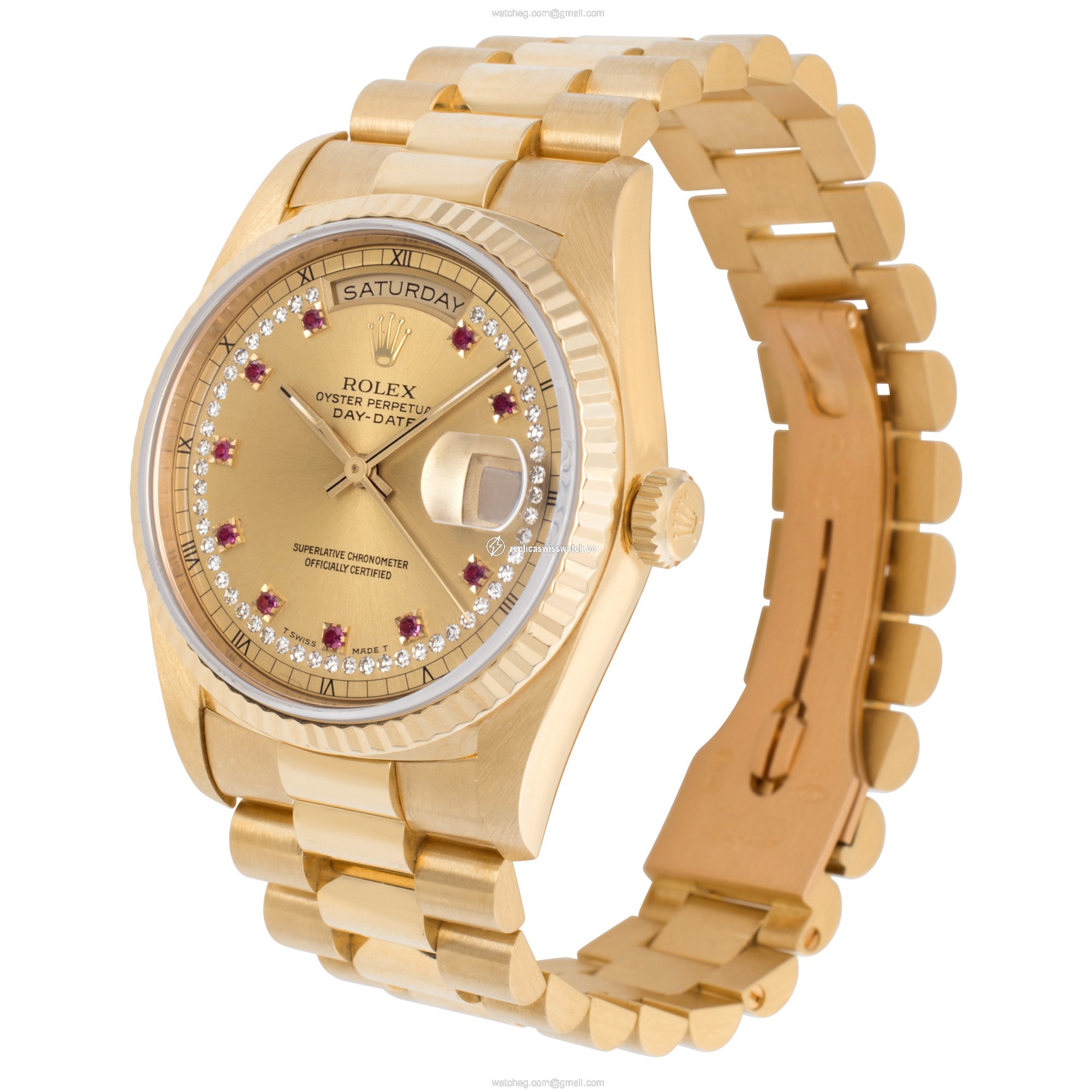 Rolex 18238 Day-Date Automatic Male 18k yellow gold Replica