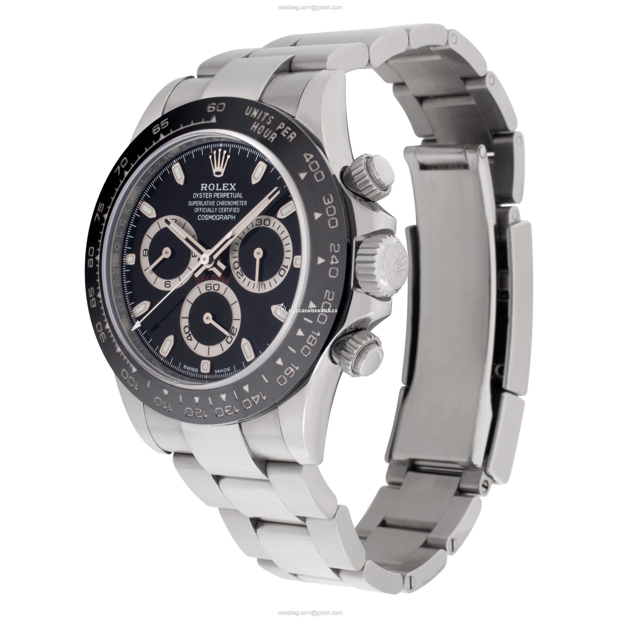 Rolex 116500LN Daytona Automatic Unisex Stainless Steel Replica