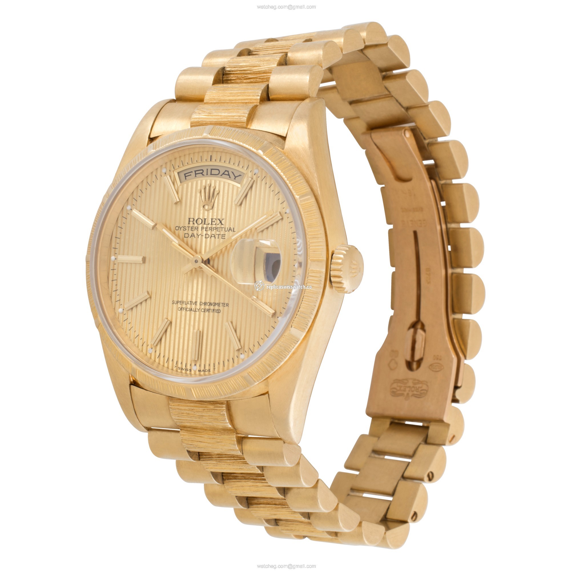 Rolex 18248 Day-Date Automatic Unisex 18k yellow gold Replica