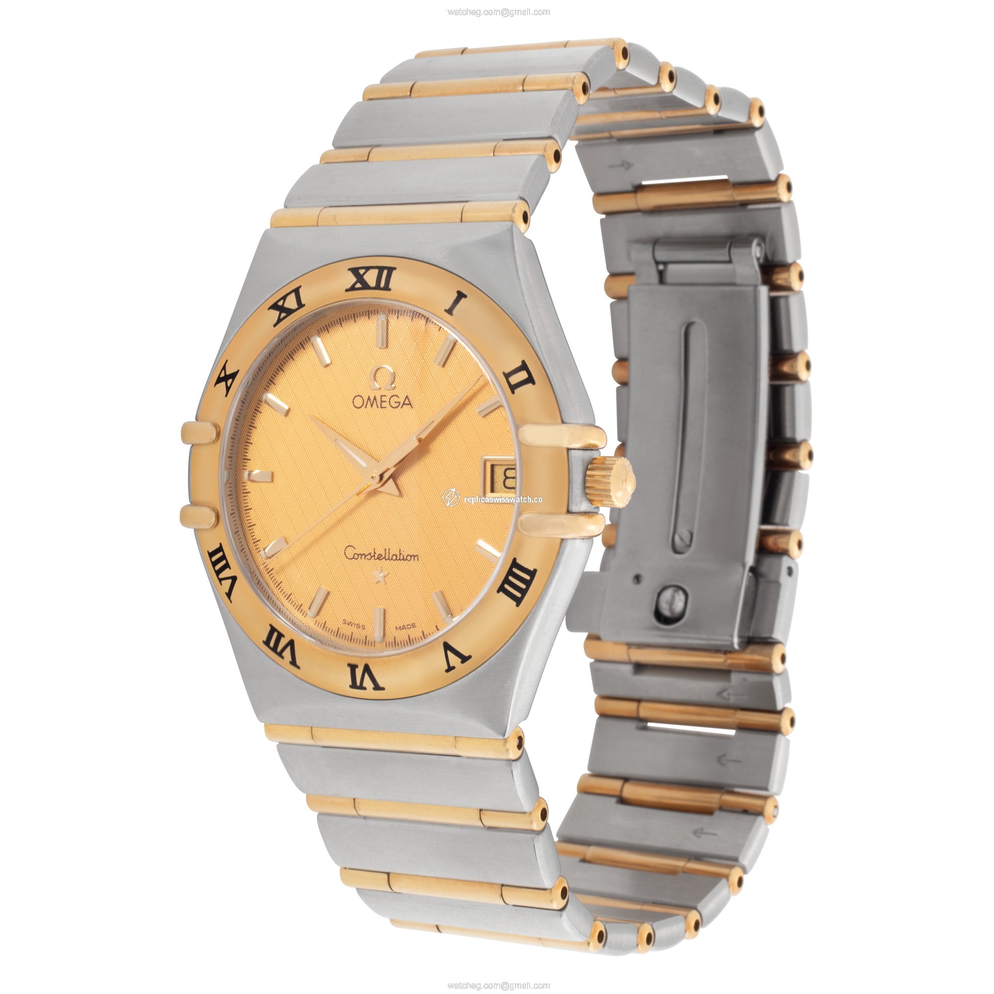Omega 1212.30.00 Constellation Quartz Unisex 18k gold & Stainless Steel Watches Omega 1212.30.00 Constellation Quartz Unisex 18k gold & Stainless Steel Watches