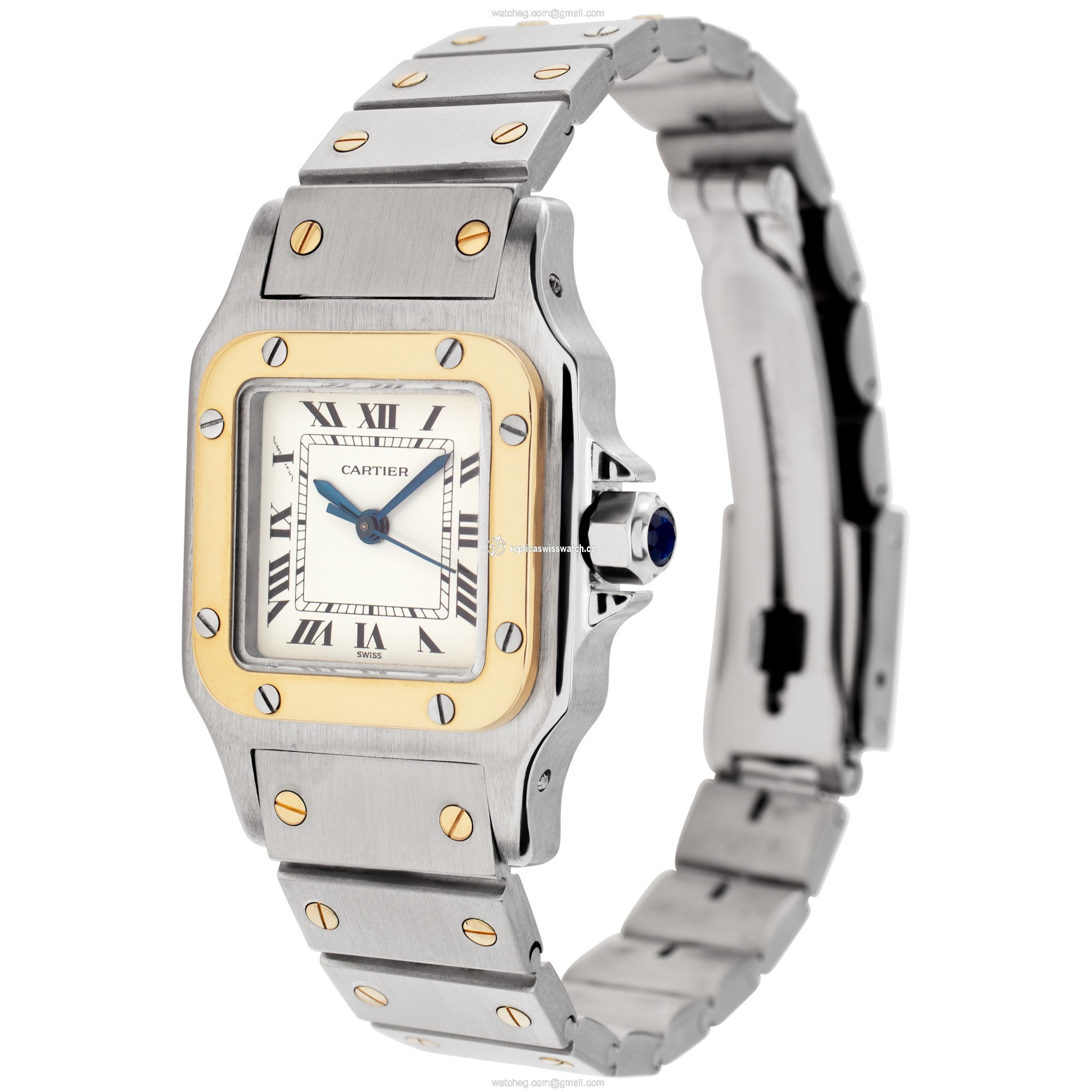 Cartier 16763 Santos Automatic Female Stainless Steel Replica