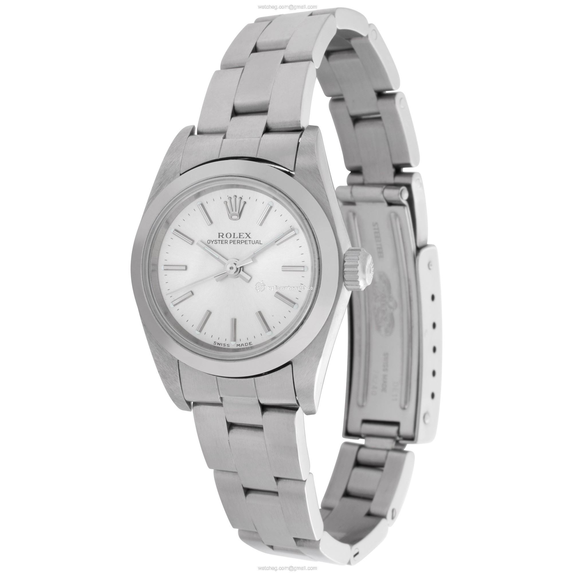 Rolex 76080 Oyster Perpetual Automatic Female Stainless Steel Replica