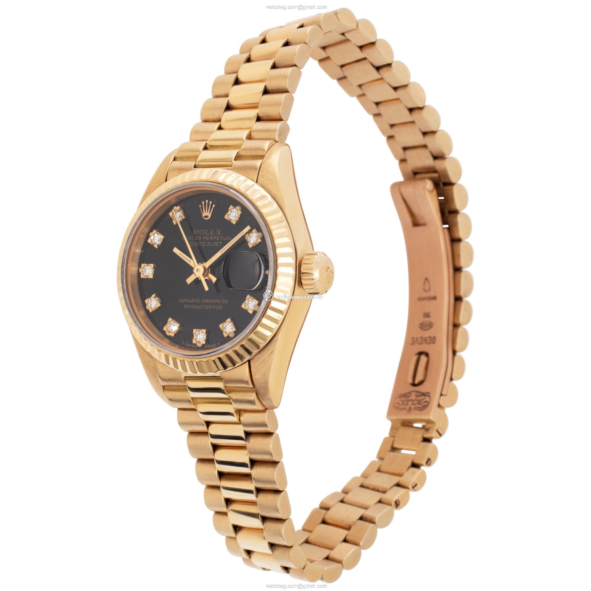 Rolex 79178 Datejust Automatic Female 18k yellow gold Replica