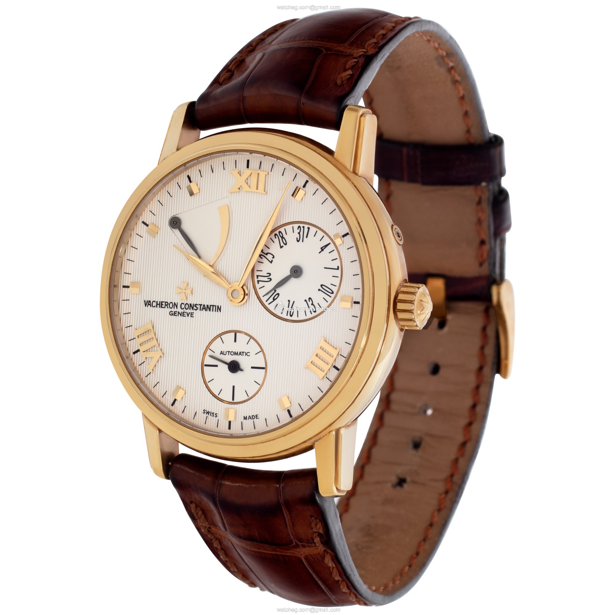 Vacheron Constantin 47200/1 patrimony Automatic Male 18k yellow gold Replica