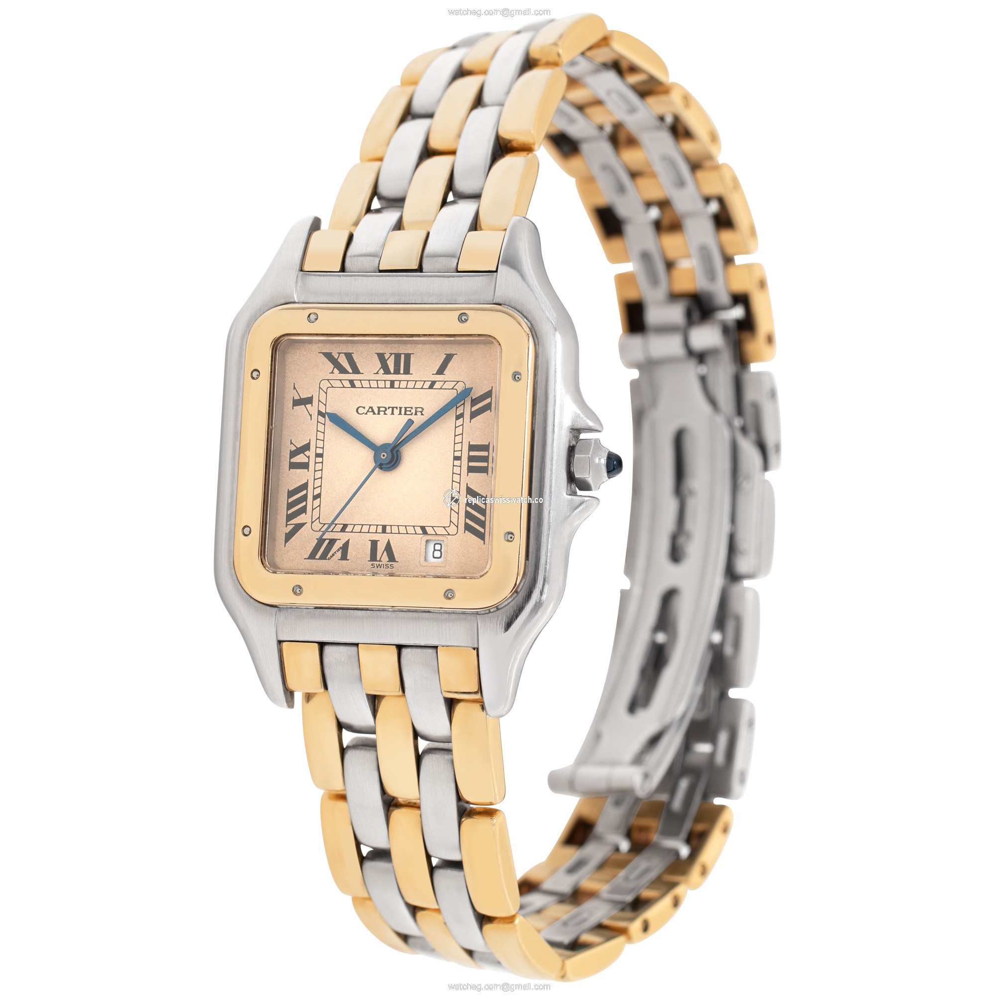 Cartier W25028B6 Panthere Quartz Unisex Stainless Steel Replica