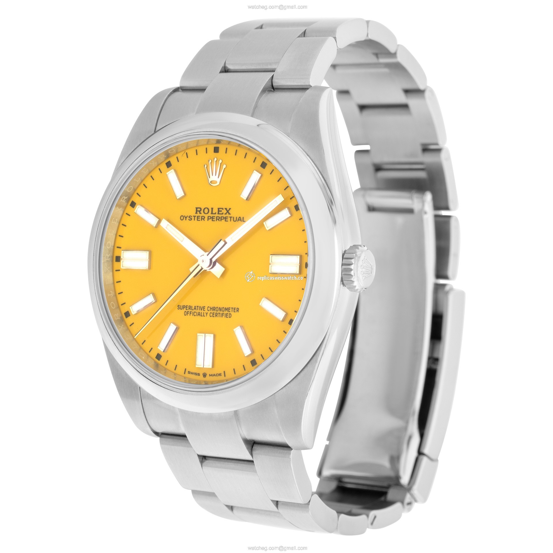 Rolex 124300 Oyster Perpetual Automatic Unisex Stainless Steel Replica