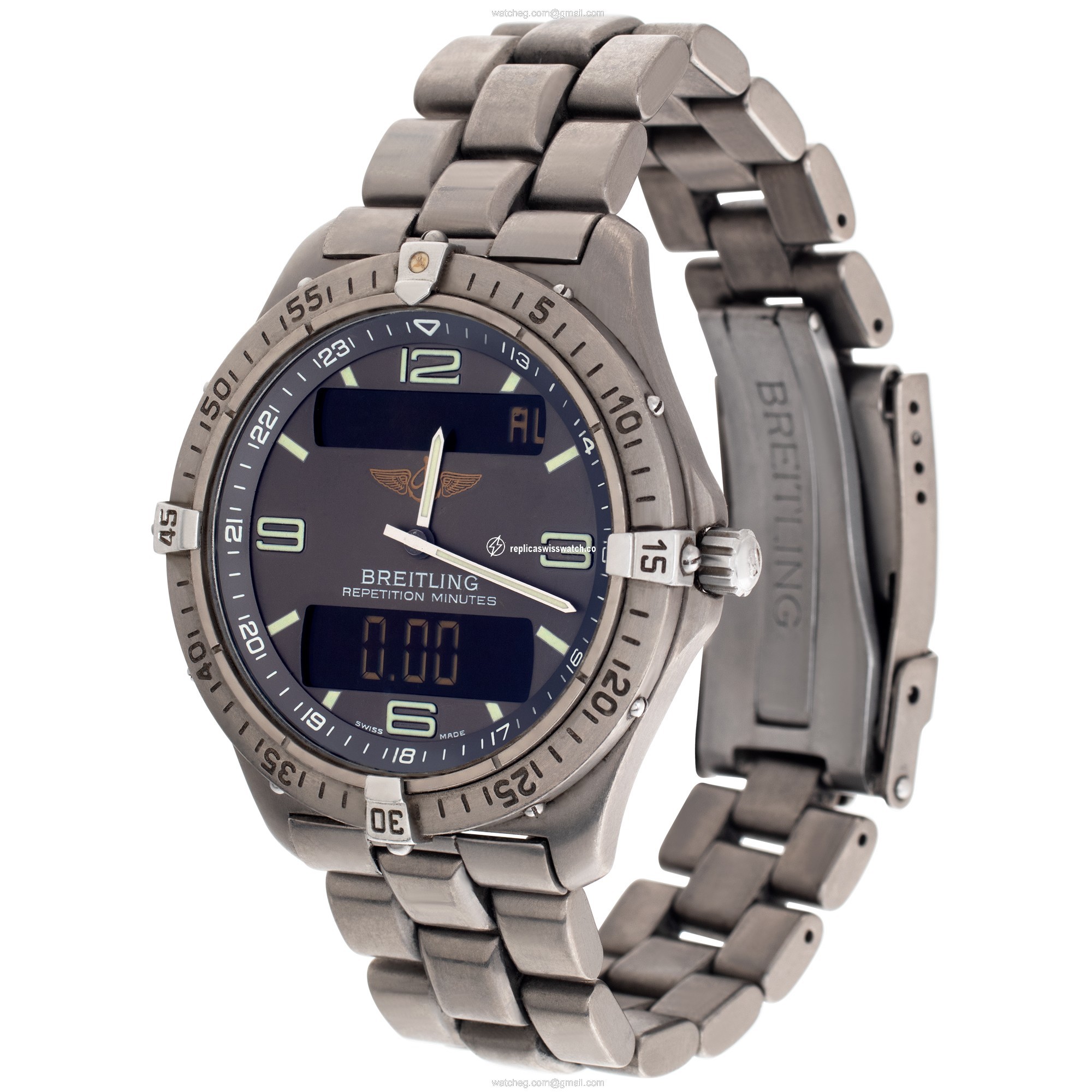 Breitling e65062 Aerospace Quartz Male Titanium Replica