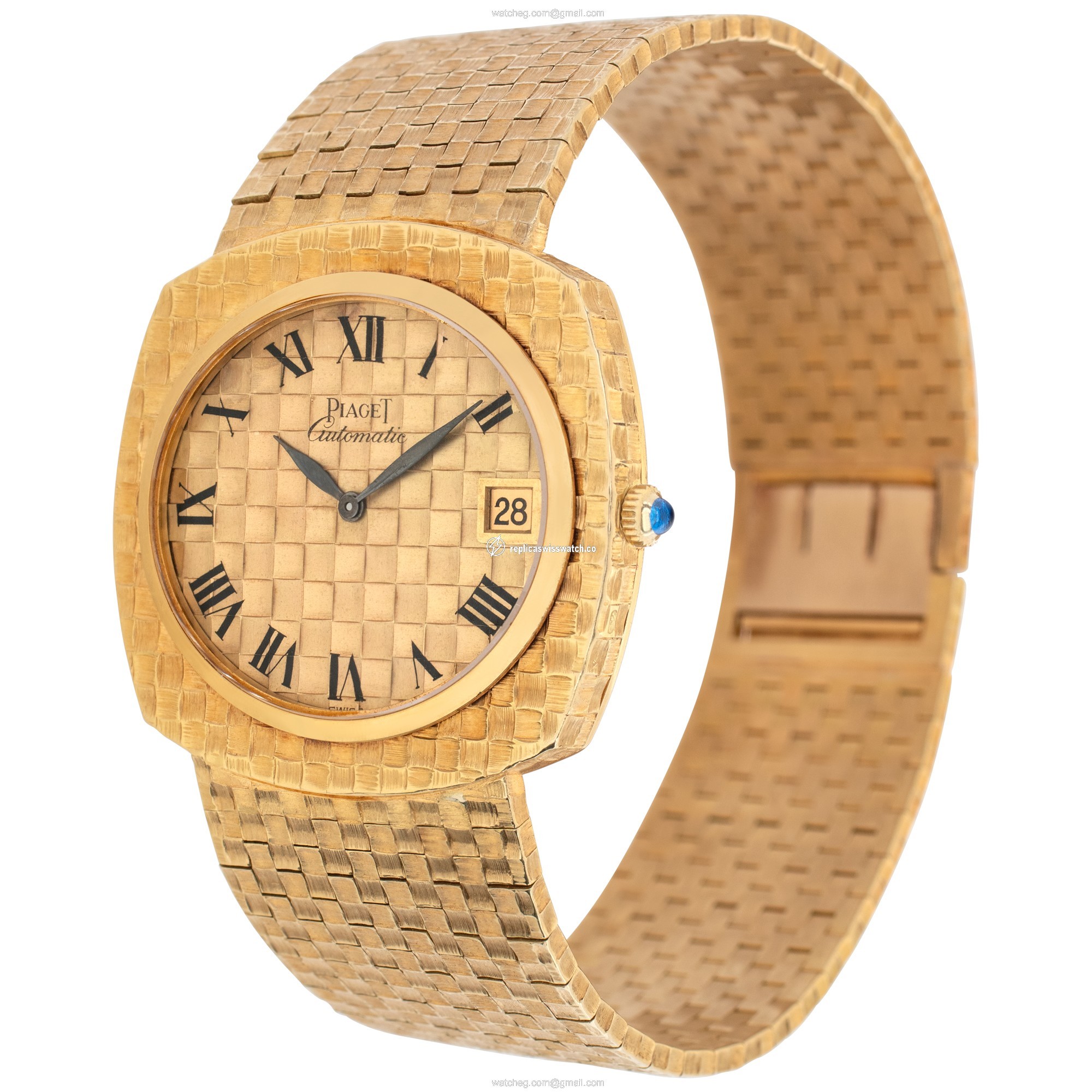 Piaget 13441 H12 Classic Automatic Unisex 18k yellow gold Replica