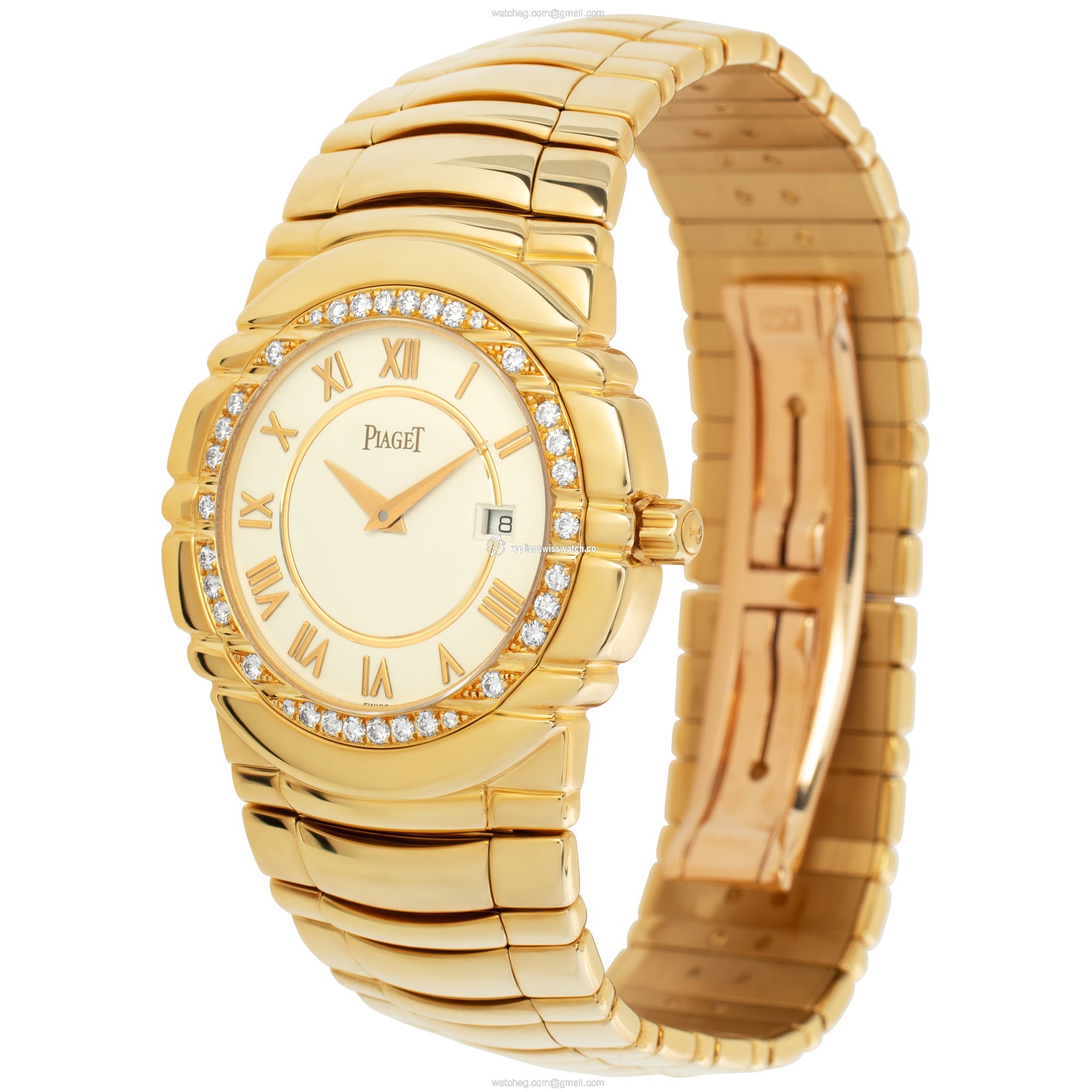 Piaget 17043 m 401 D Tanagra Quartz Unisex 18k yellow gold Replica