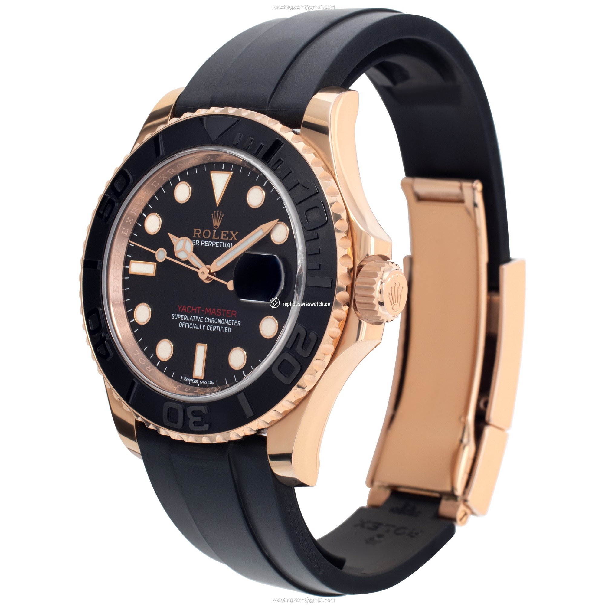 Rolex 116655 Yacht-Master Automatic Male 18k rose gold Replica