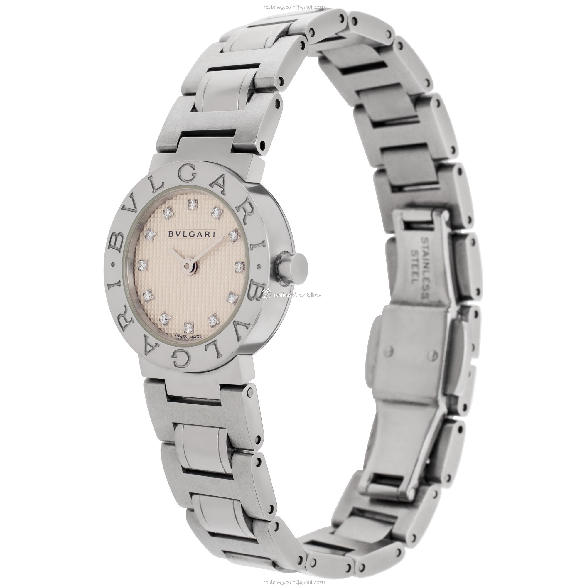 Bvlgari BB23 ss Classic Quartz Female Stainless Steel Replica