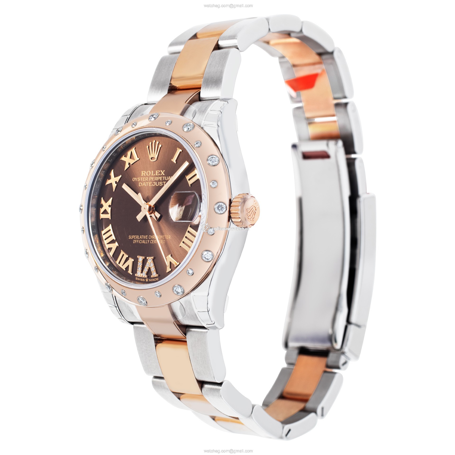 Rolex 278341RBR Datejust Automatic Female Stainless Steel Replica
