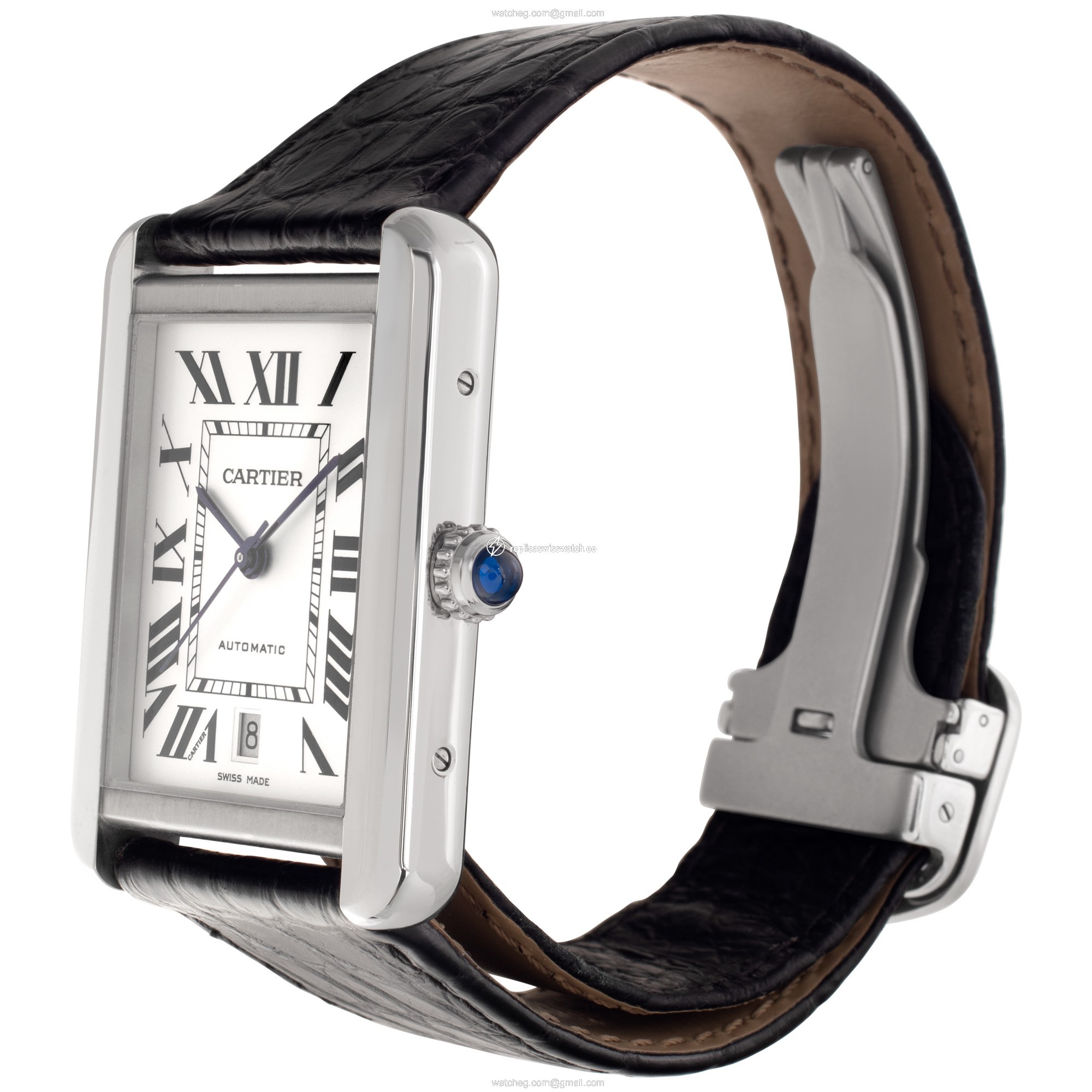 Cartier W5200027 Tank Solo Automatic Male Stainless Steel Replica