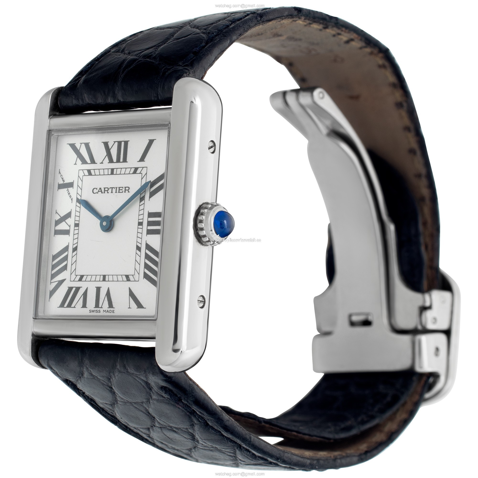 Cartier WSTA0030 Tank Solo Quartz Female Stainless Steel Replica