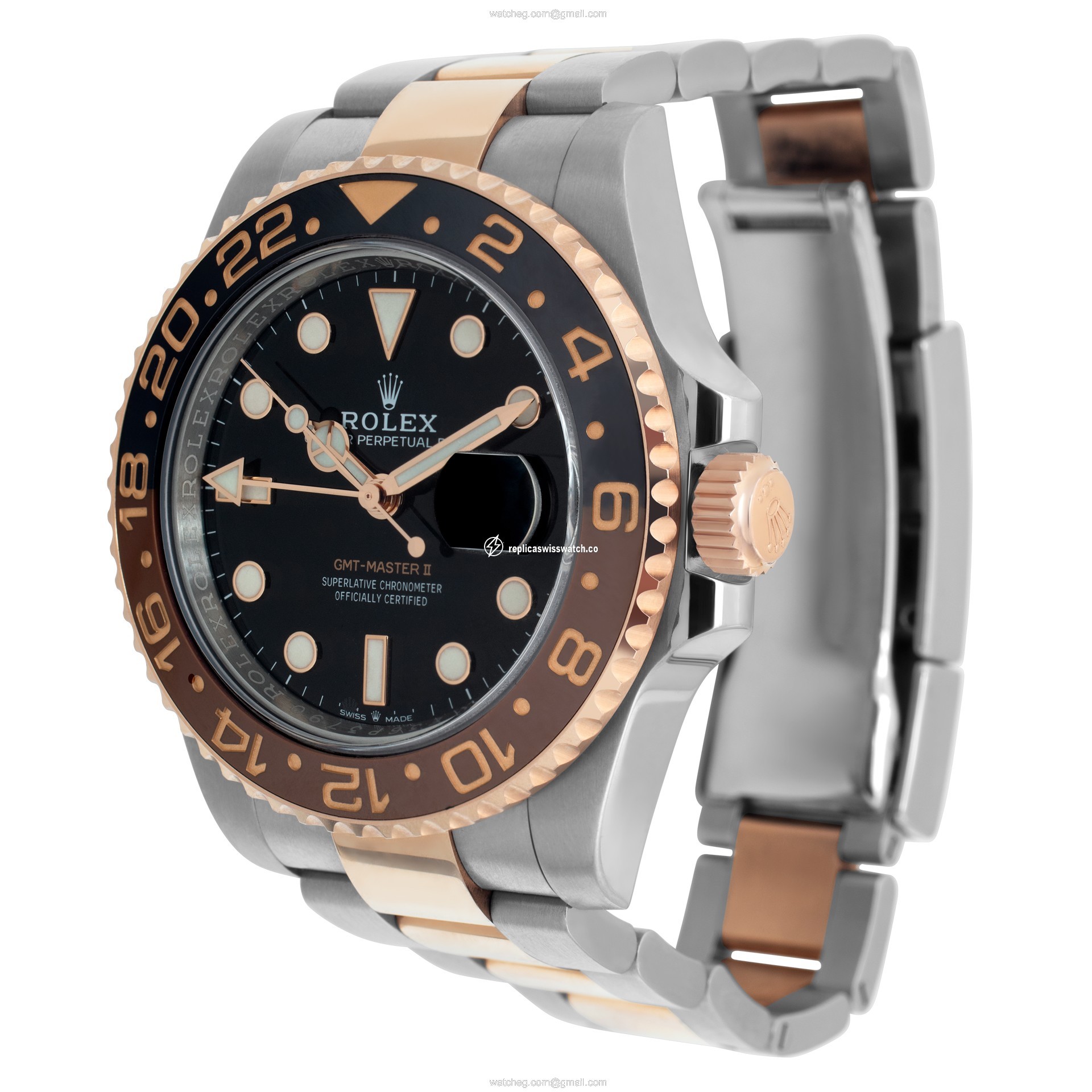 Rolex 126711CHNR GMT-Master II Automatic Male Stainless Steel Replica