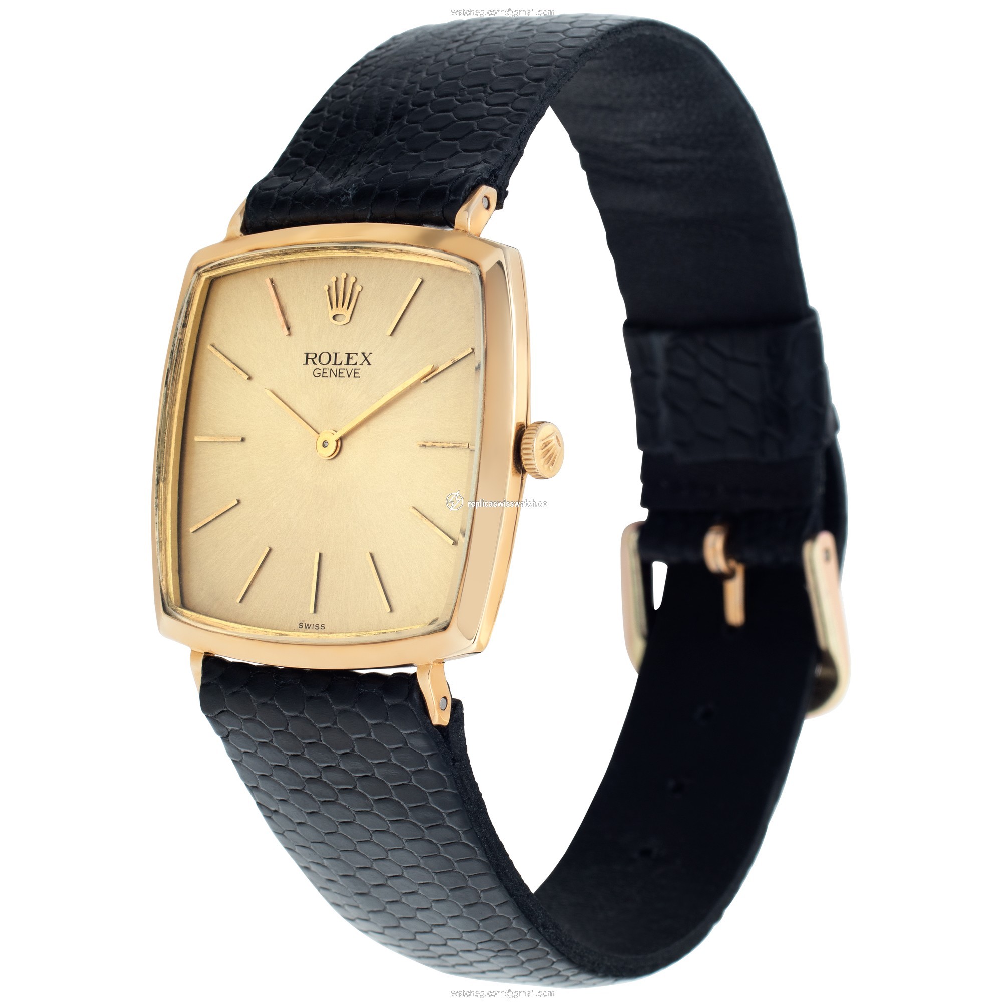 Rolex 3514 Classic Manual Unisex 18k yellow gold Replica