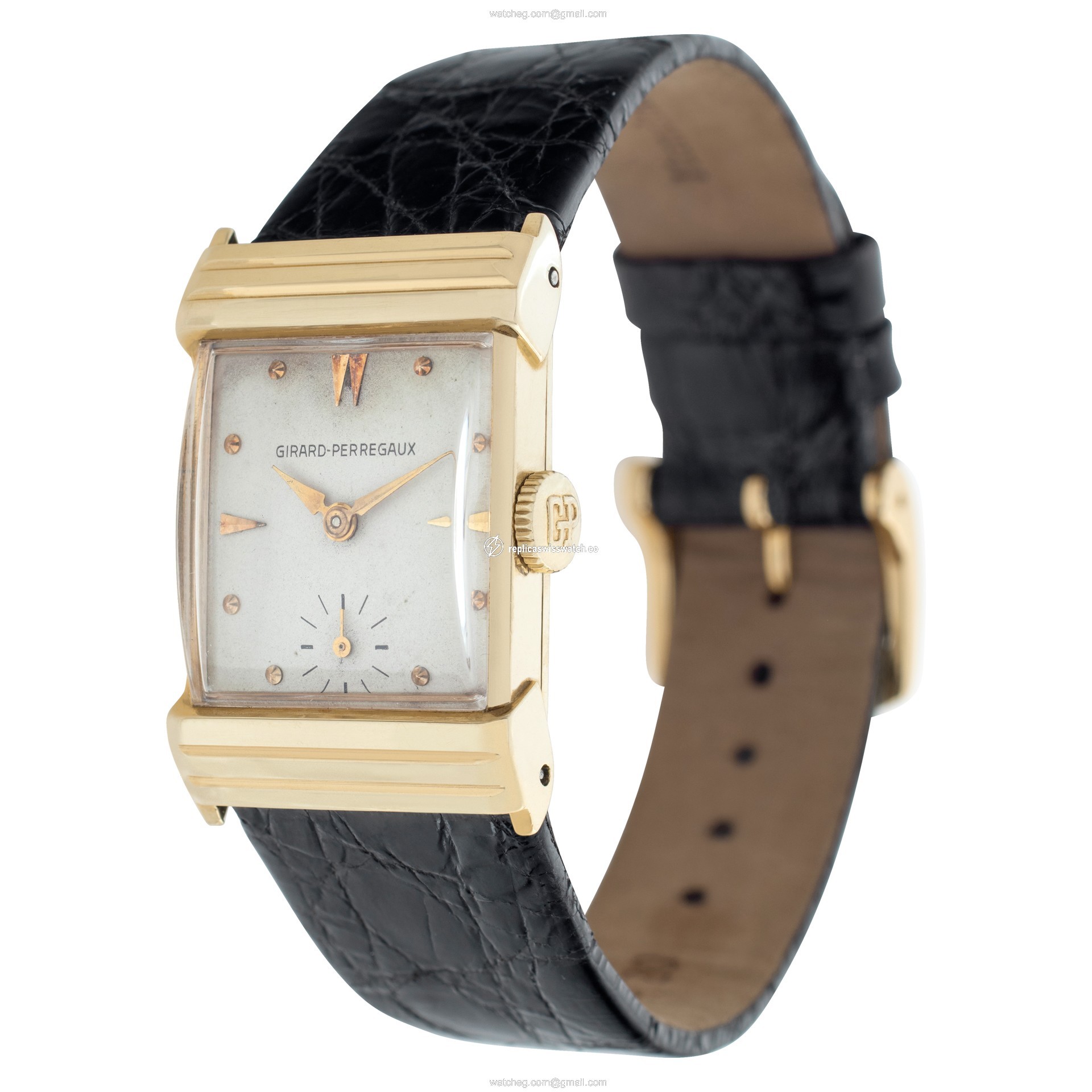 Girard Perregaux 1302 Classic Manual Male 14k yellow gold Replica