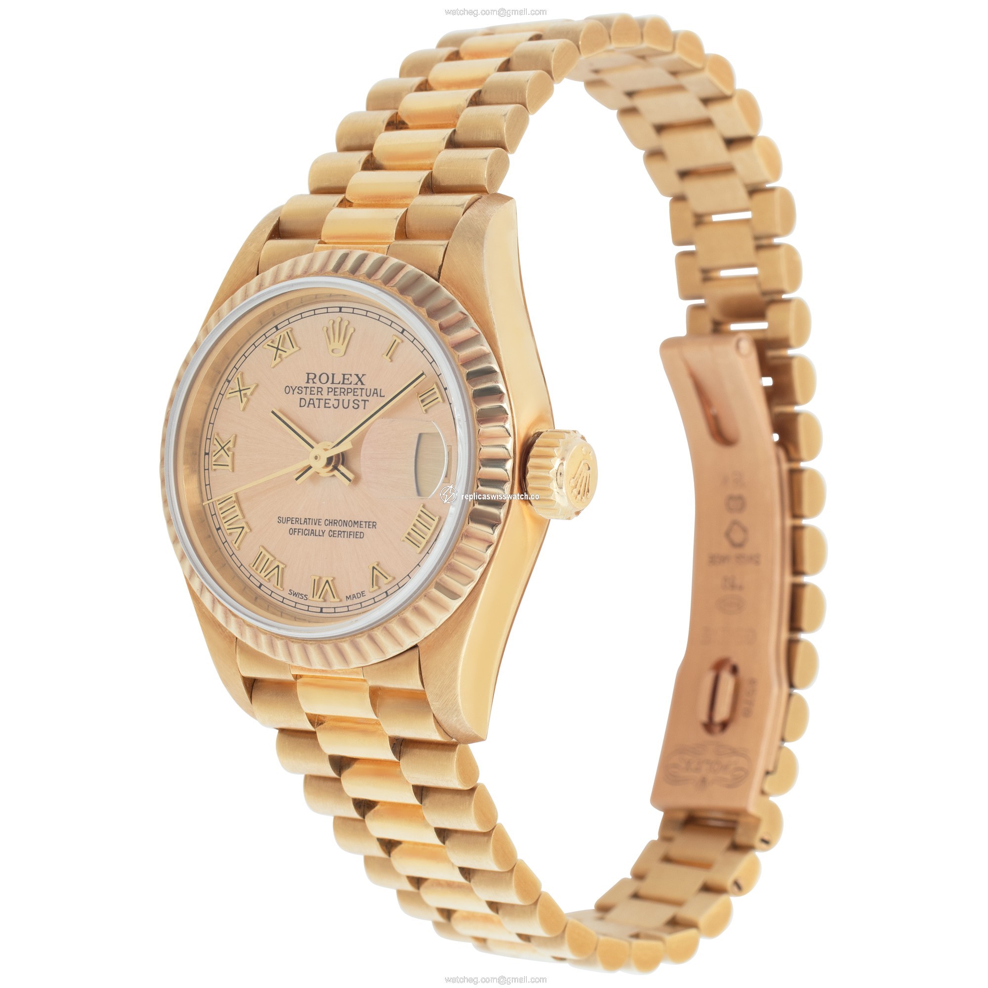 Rolex 79178 Datejust Automatic Female 18k yellow gold Replica
