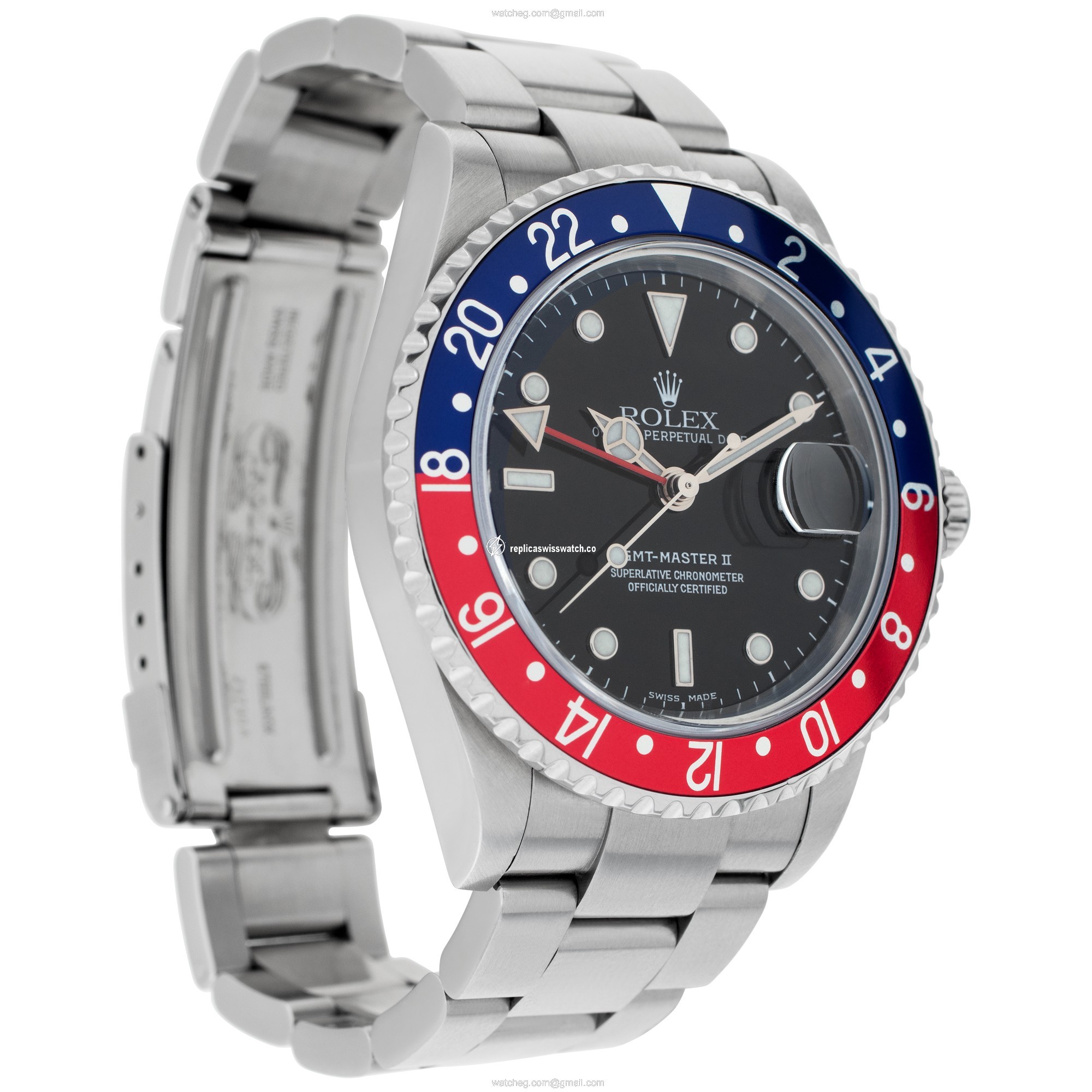 Rolex 16710 GMT-Master II Automatic Male Stainless Steel Replica