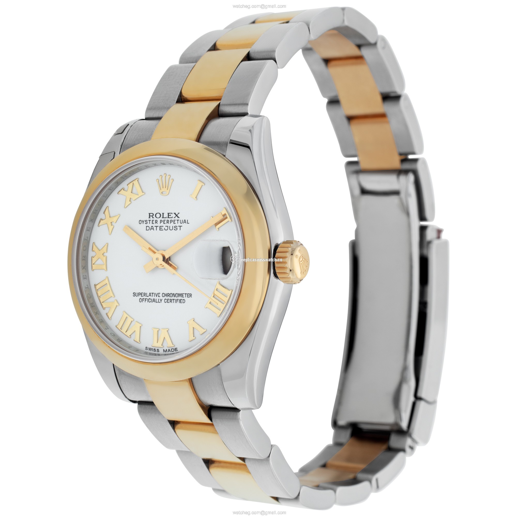Rolex 178243 Datejust Automatic Female 18k gold & Stainless Steel Replica