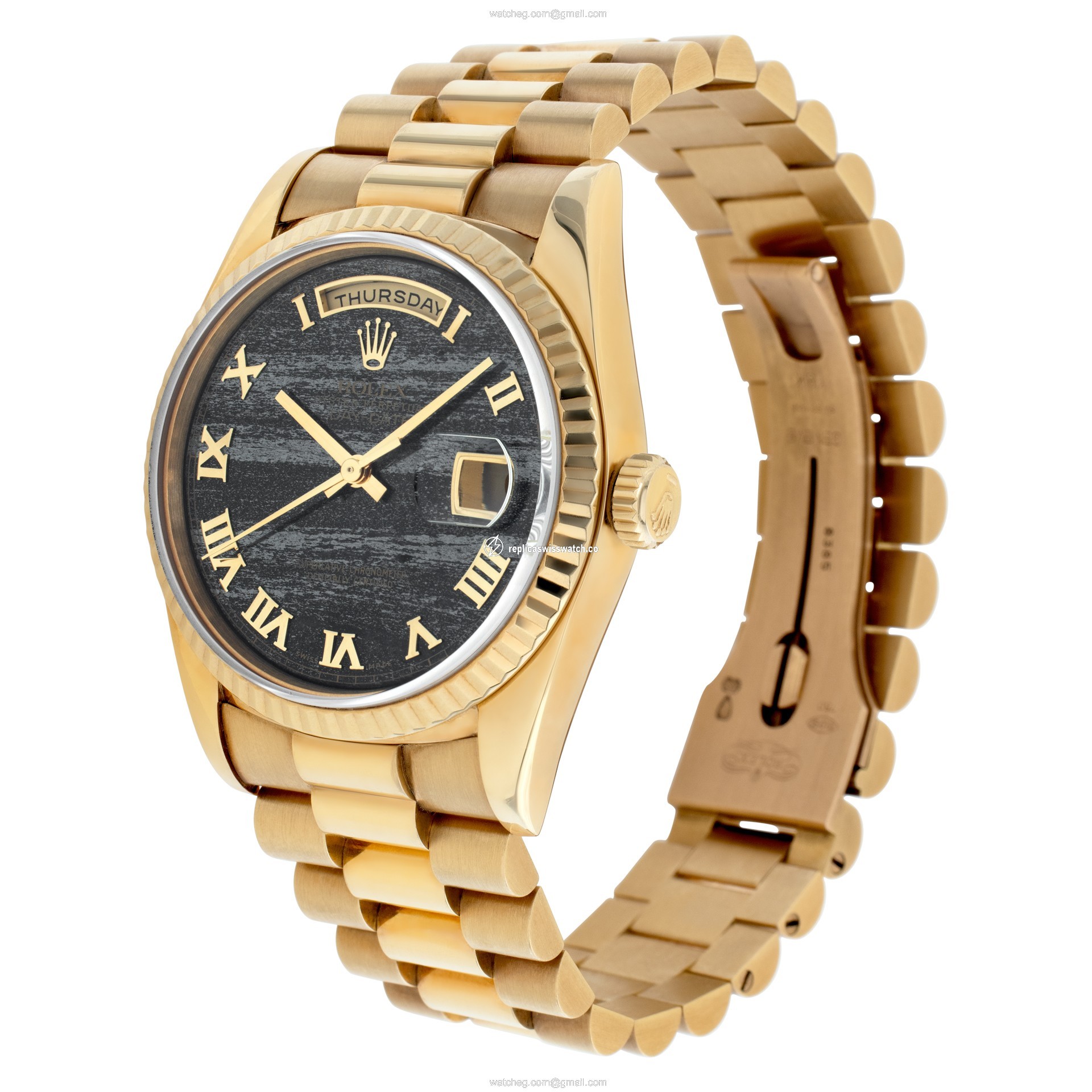 Rolex 18238 Day-Date Automatic Unisex 18k yellow gold Replica