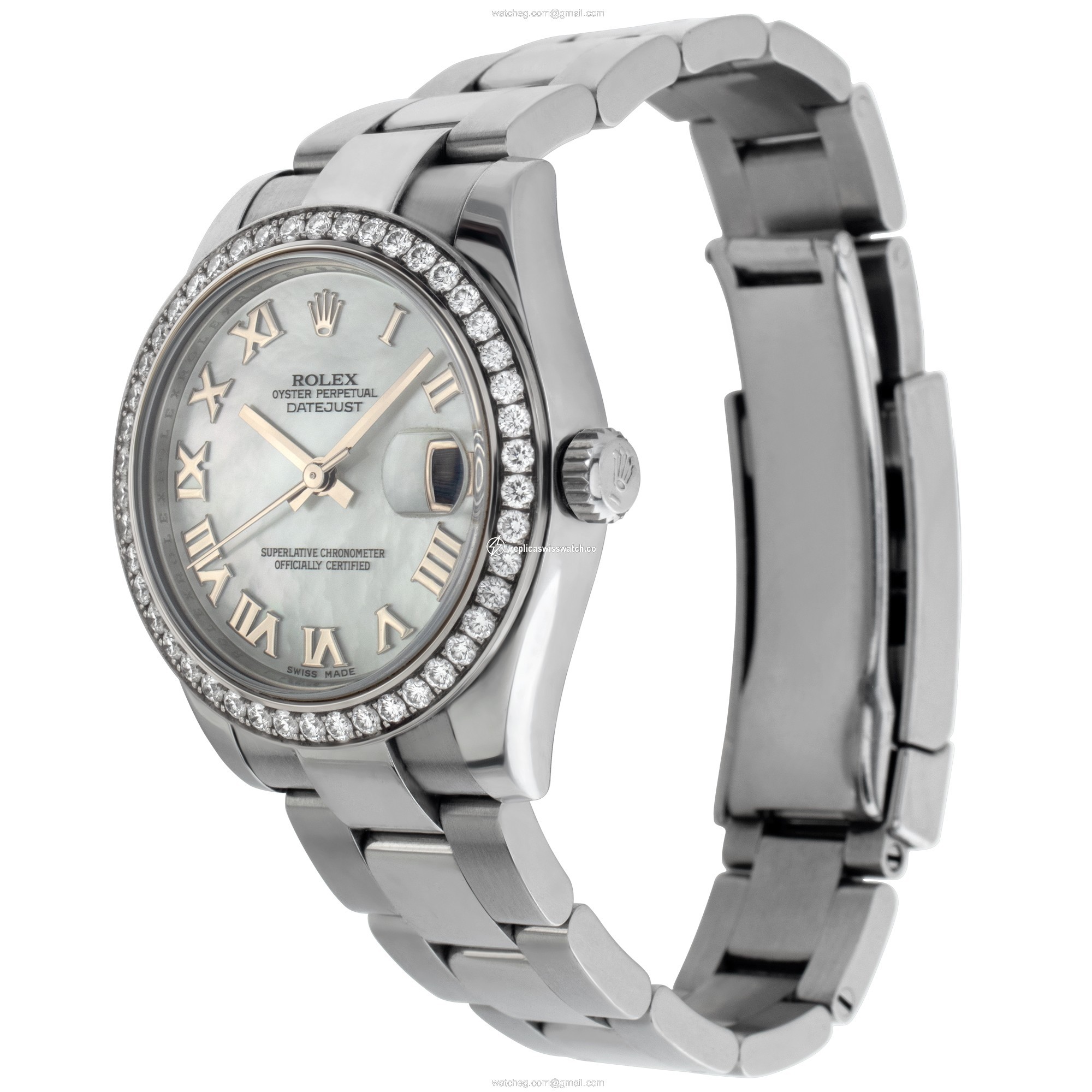 Rolex 178384 Datejust Automatic Unisex Stainless Steel Replica