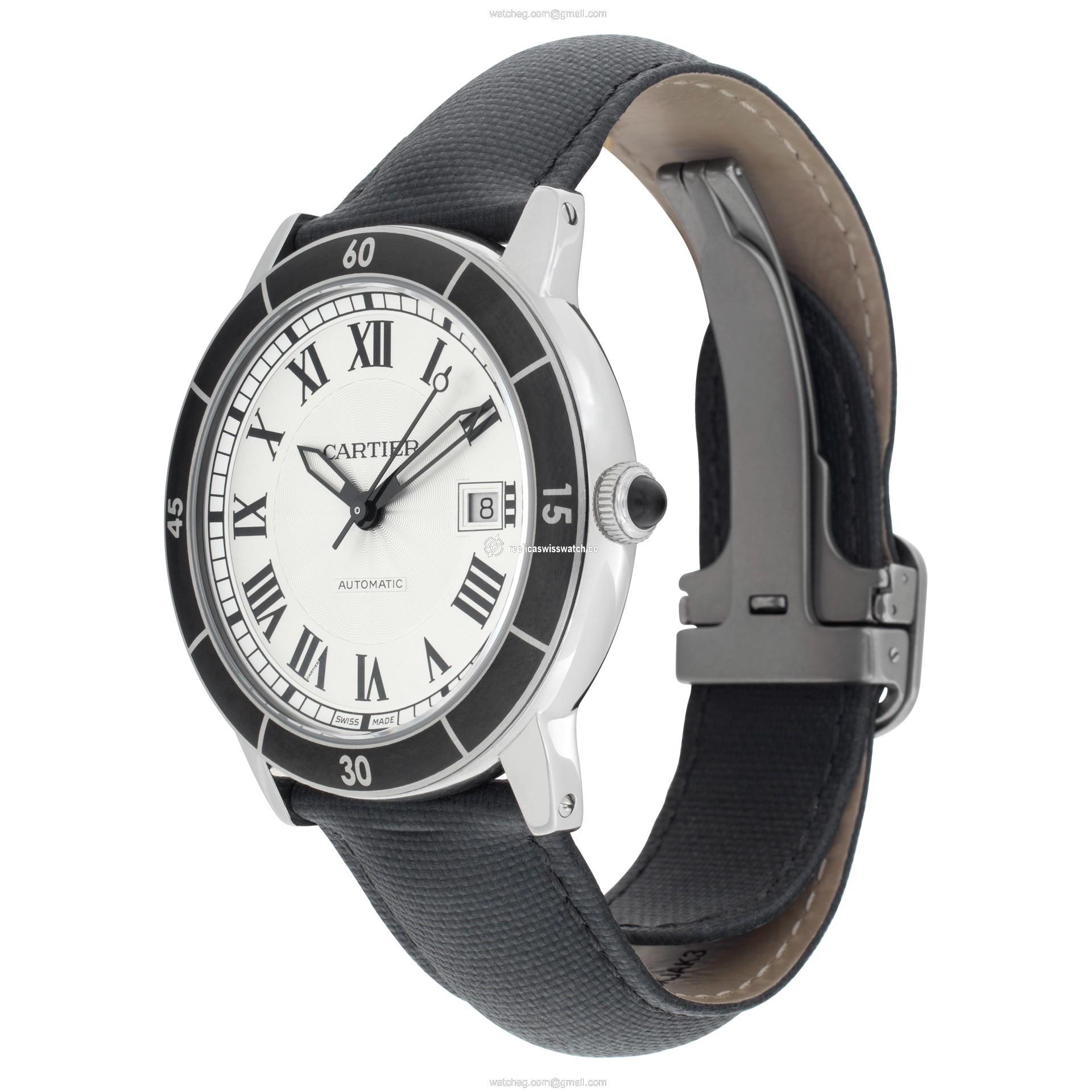 Cartier wsrn0003 Ronde Croisiere Automatic Unisex Stainless Steel Replica