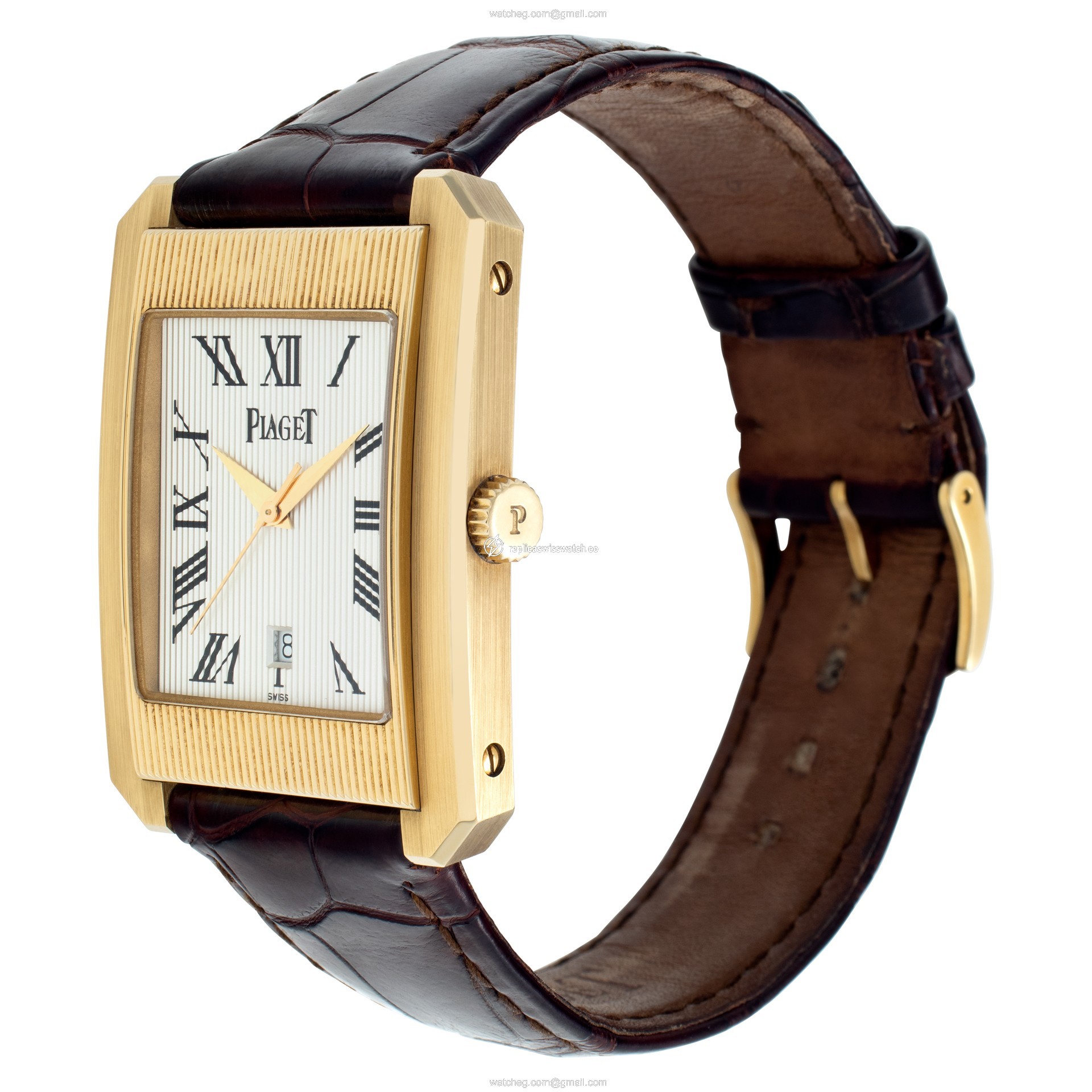 Piaget 26100 Protocole XL Automatic Male 18k yellow gold Replica