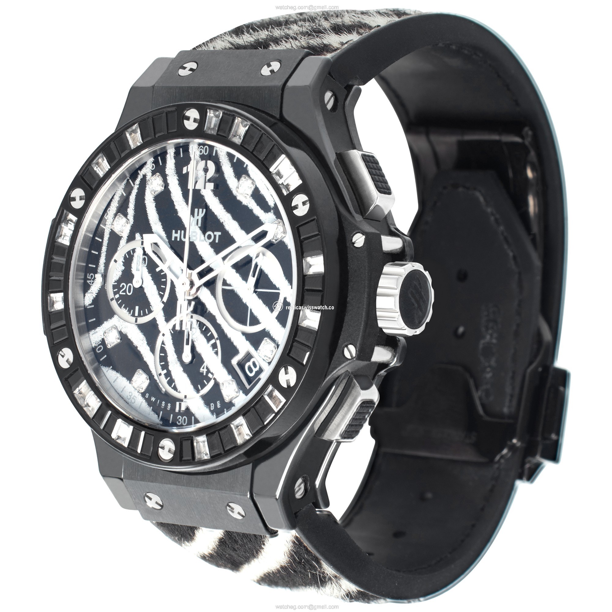 Hublot 341.cv.7517.vr Big Bang Automatic Unisex Stainless steel & ceramic Replica