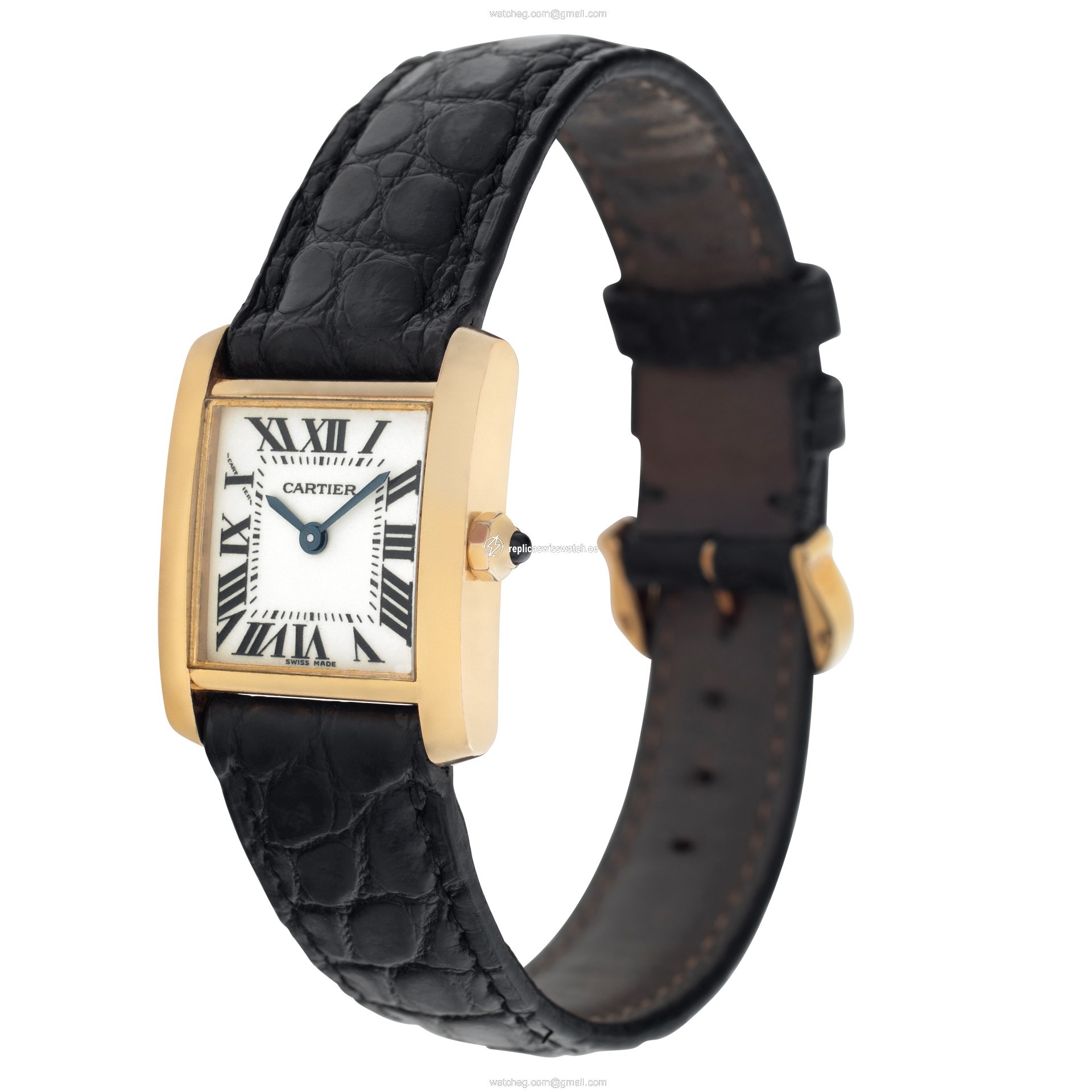 Cartier 2385 Tank Francaise Quartz Female 18k yellow gold Replica