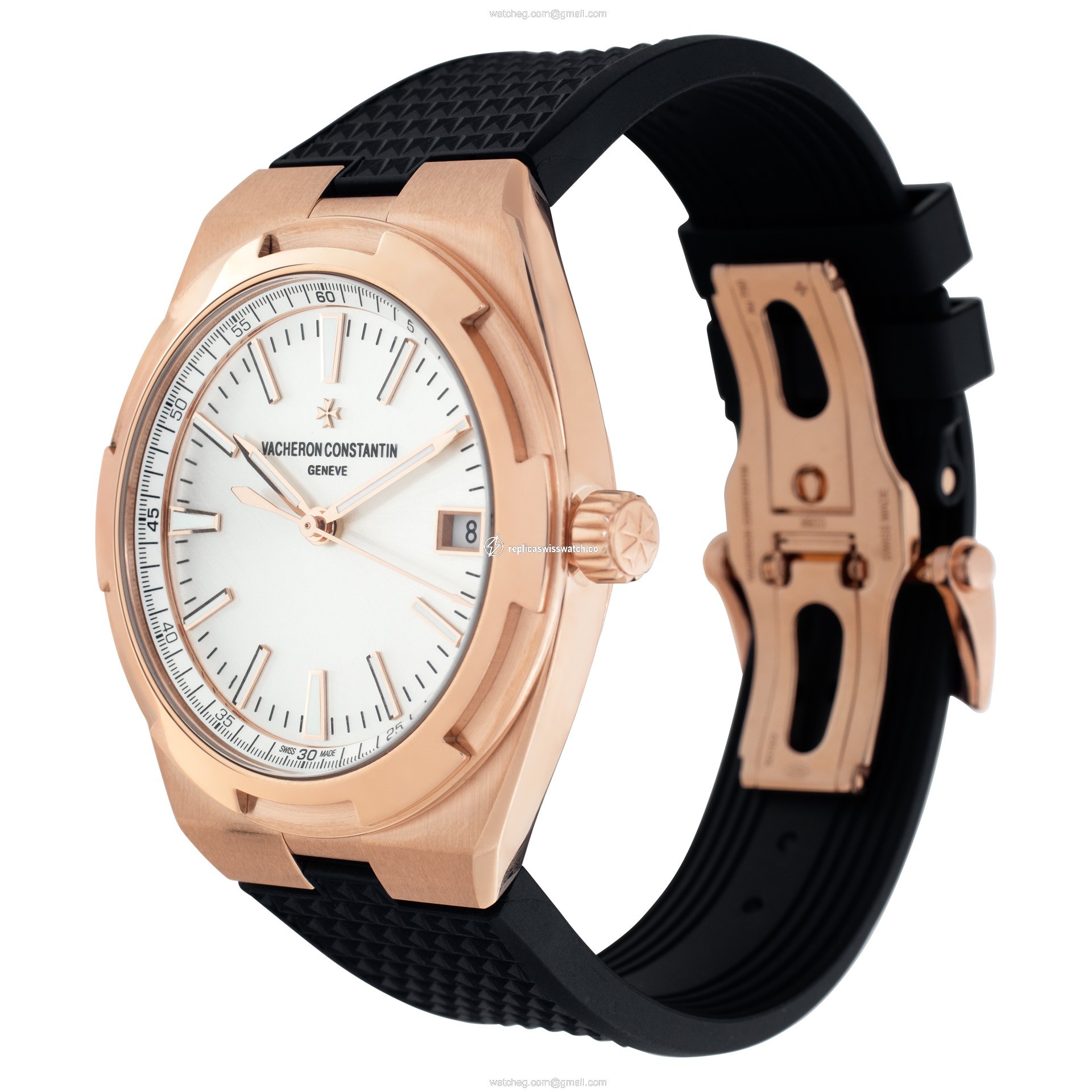Vacheron Constantin 4500V/000R-B127 Overseas Automatic Male 18k rose gold Replica