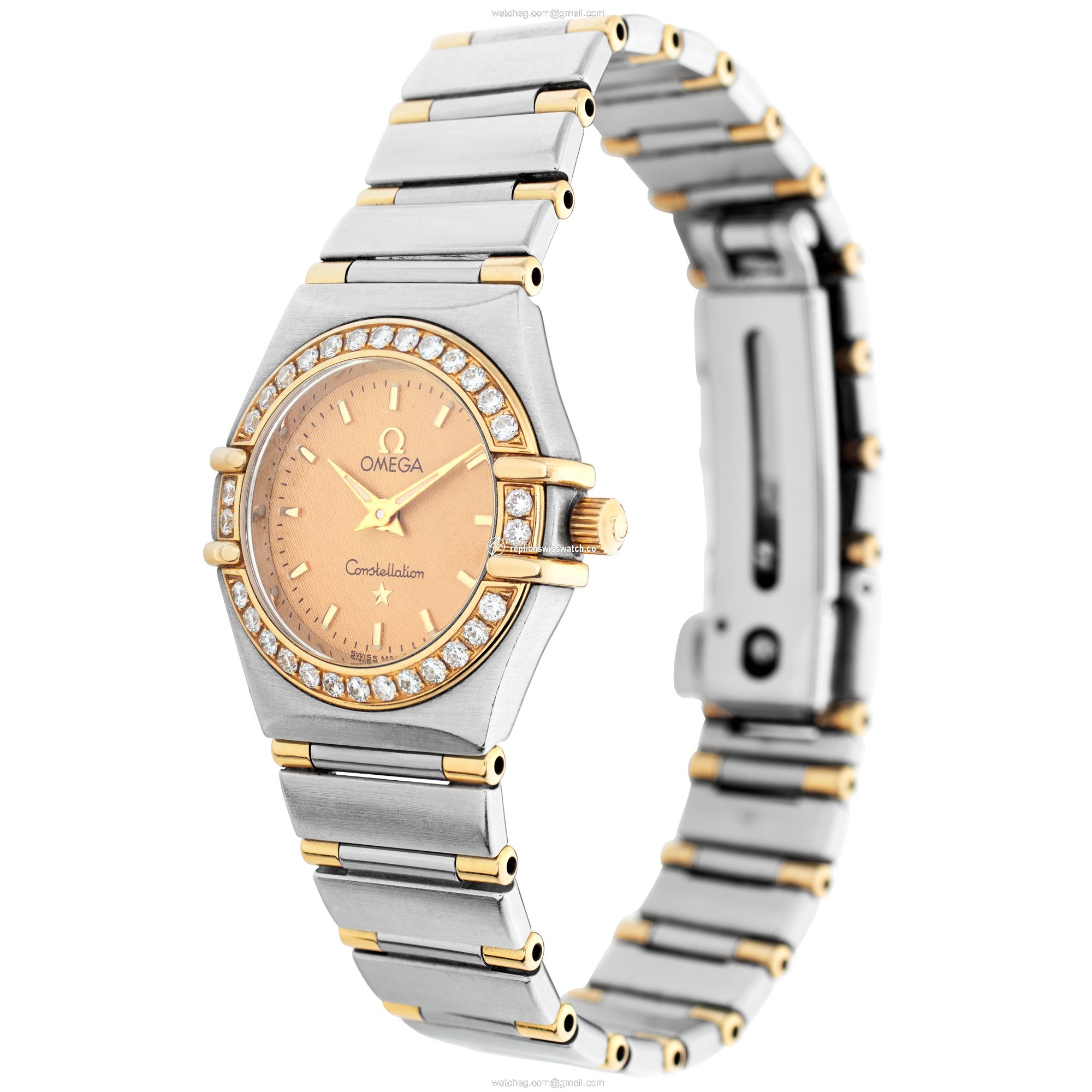 Omega 56900561 Constellation Quartz Female 18k gold & Stainless Steel Watches Omega 56900561 Constellation Quartz Female 18k gold & Stainless Steel Watches