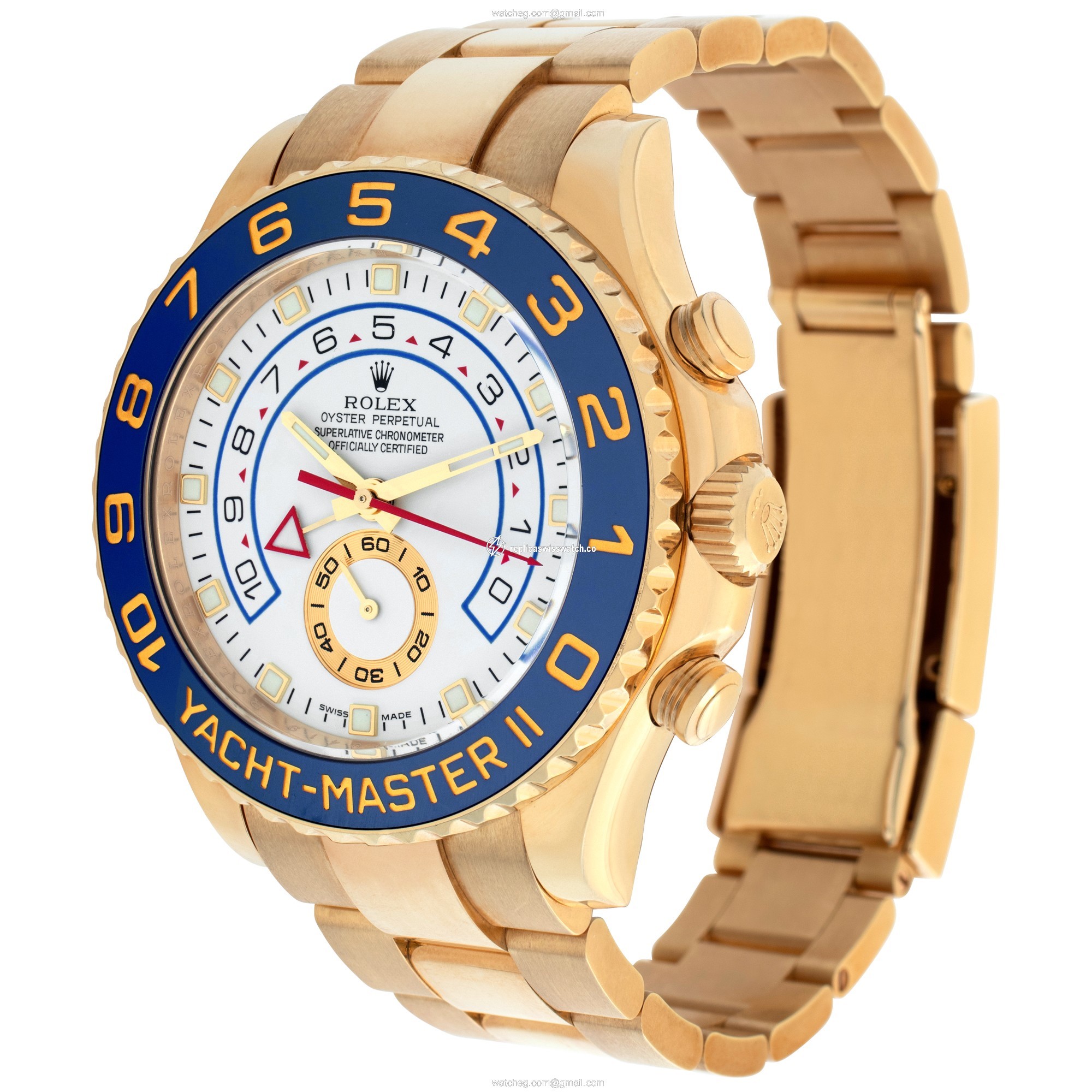 Rolex 116688 Yacht-Master II Automatic Male 18k yellow gold Replica