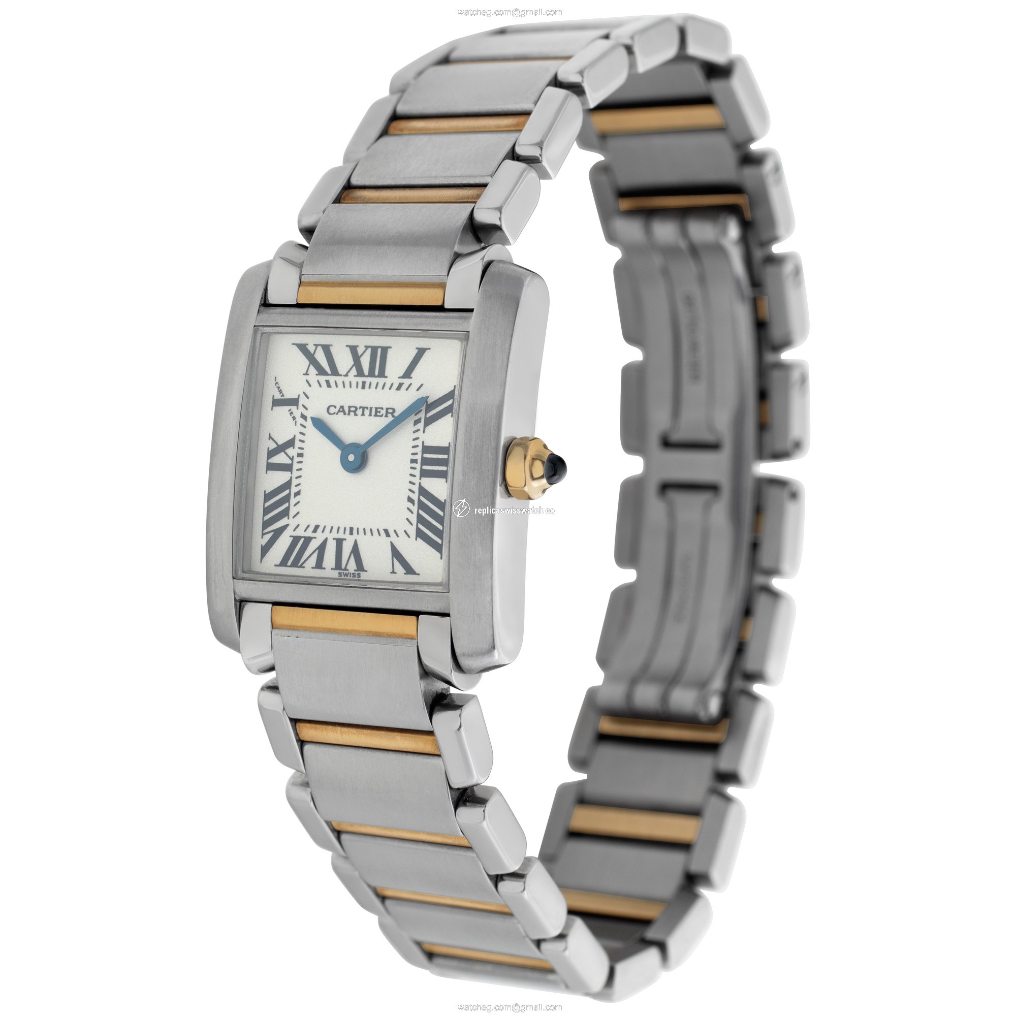 Cartier W51007Q4 Tank Francaise Quartz Female Stainless Steel Replica